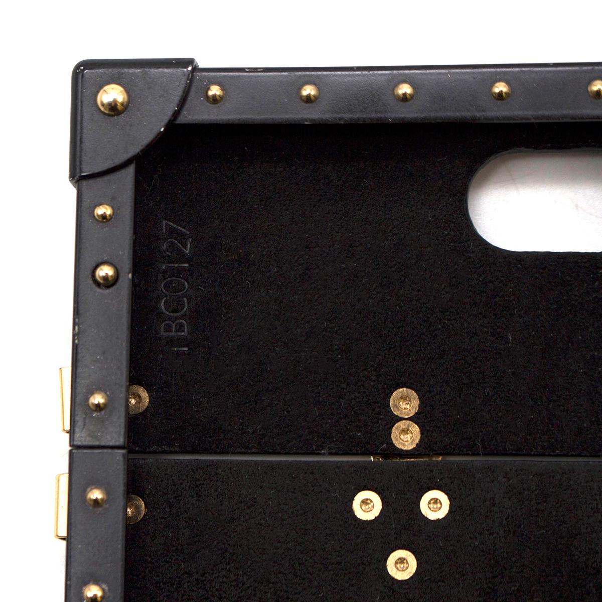 Black Louis Vuitton Eye-Trunk iPhone 6 & 6s holder For Sale