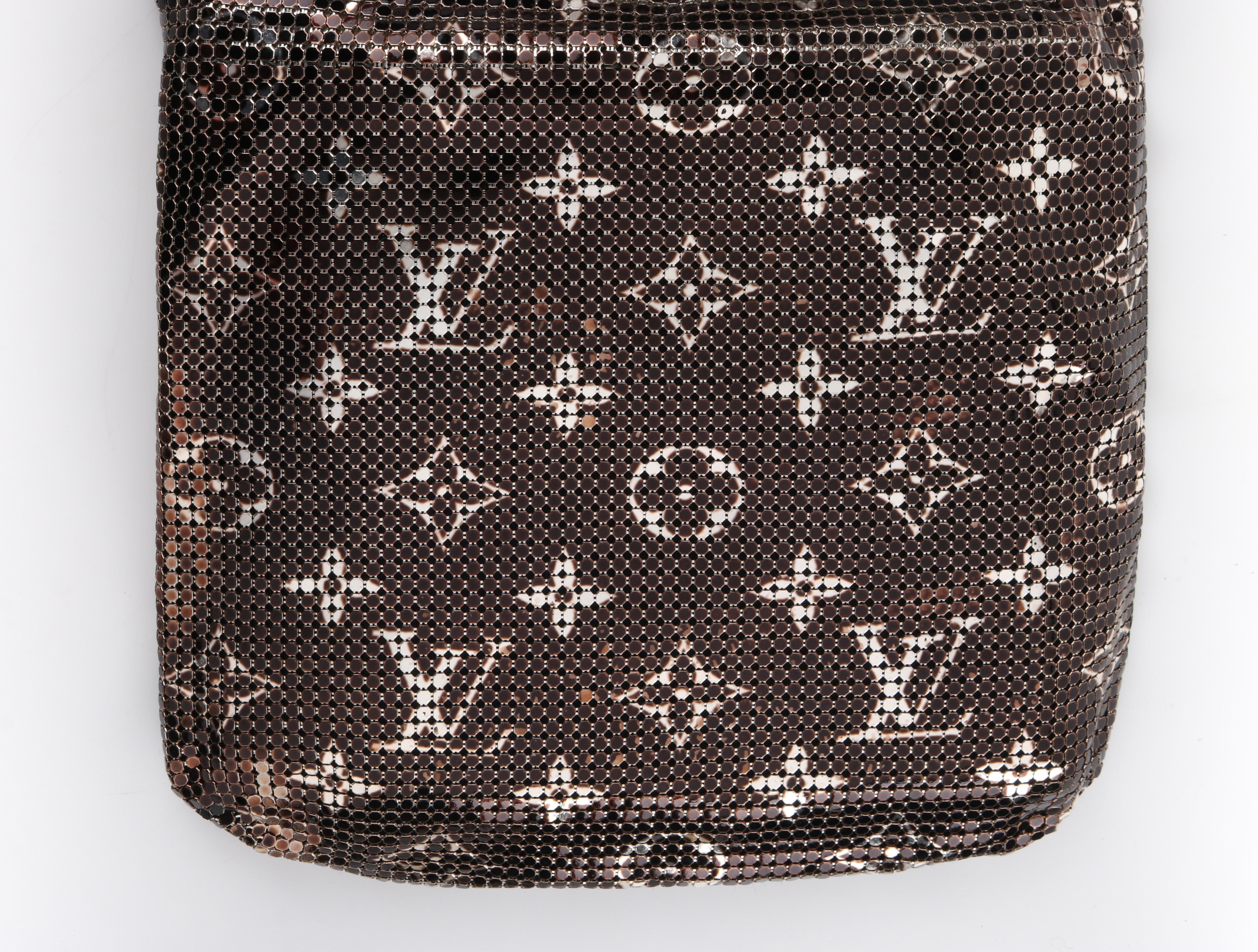 LOUIS VUITTON F/W 2002 “Frances” Metallic Monogram Metal Mesh Crossbody Handbag  2