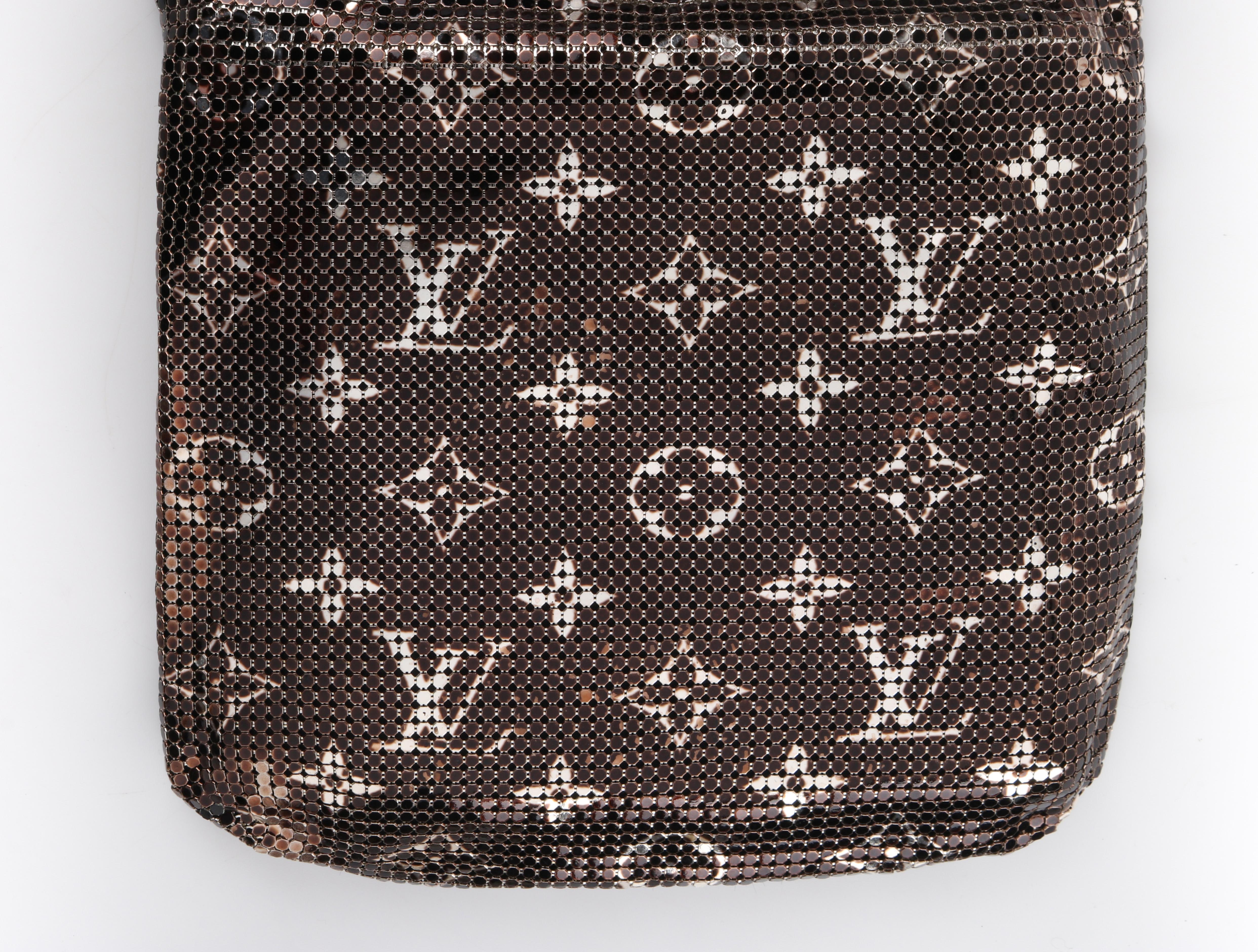 LOUIS VUITTON F/W 2002 “Frances” Metallic Monogram Metal Mesh Crossbody Handbag 2