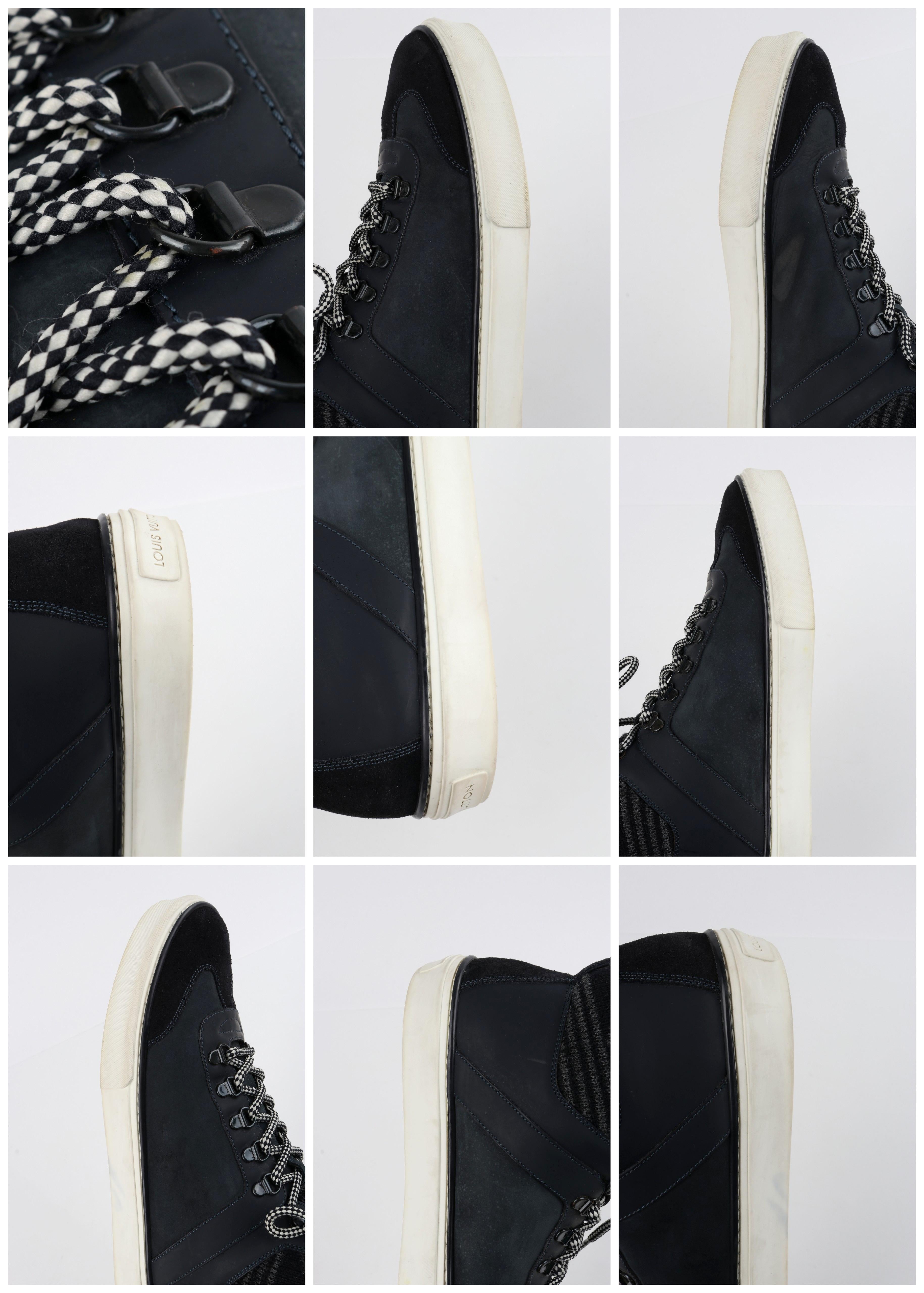 LOUIS VUITTON H/W 2012 „Breaking Away“ LV Cup Leder Mountaineer Turnschuhe aus Leder im Angebot 3