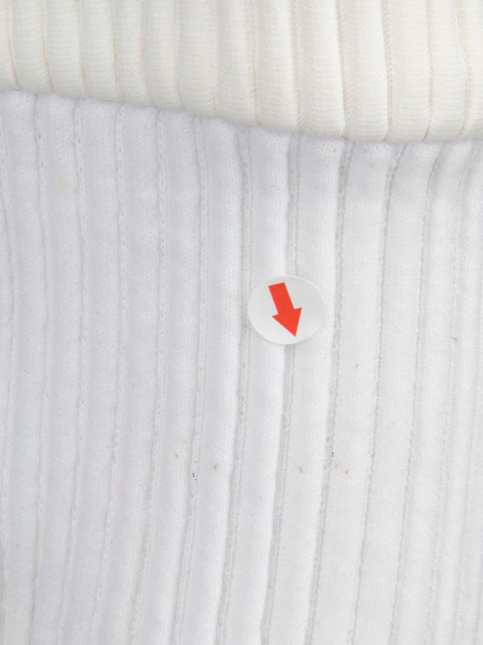 Louis Vuitton F/W14 Geripptes Kleid mit Reißverschluss und Paneel Größe M im Angebot 2