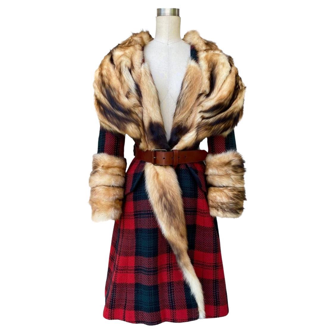 louis vuitton fur coat