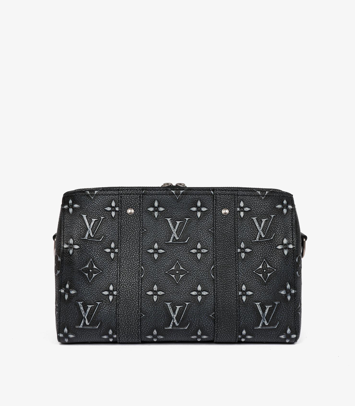 Louis Vuitton Faded Charcoal Grey Monogram Empreinte City KeepalL 1