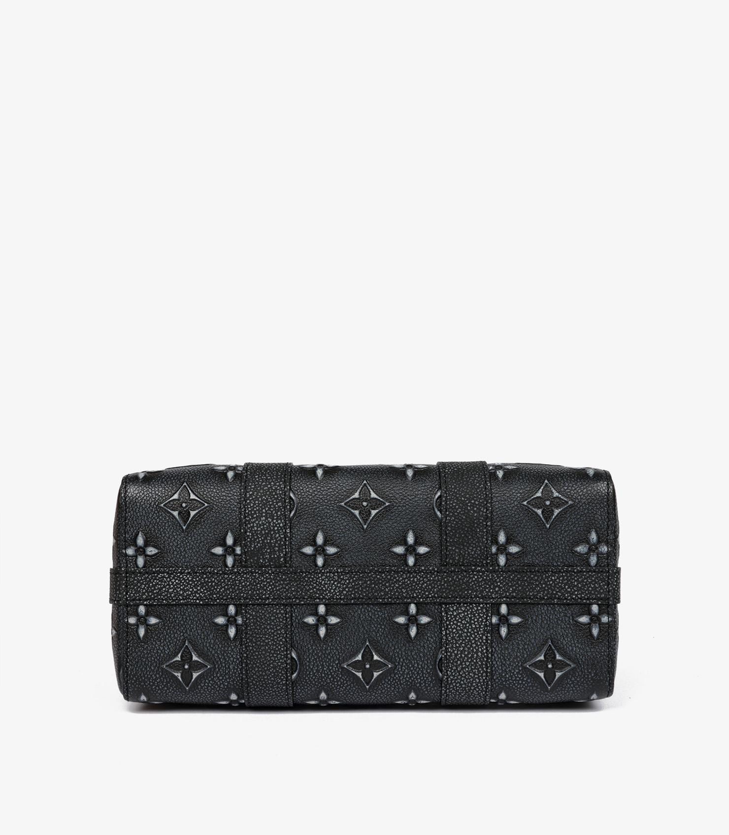 Louis Vuitton Faded Charcoal Grey Monogram Empreinte City KeepalL 2