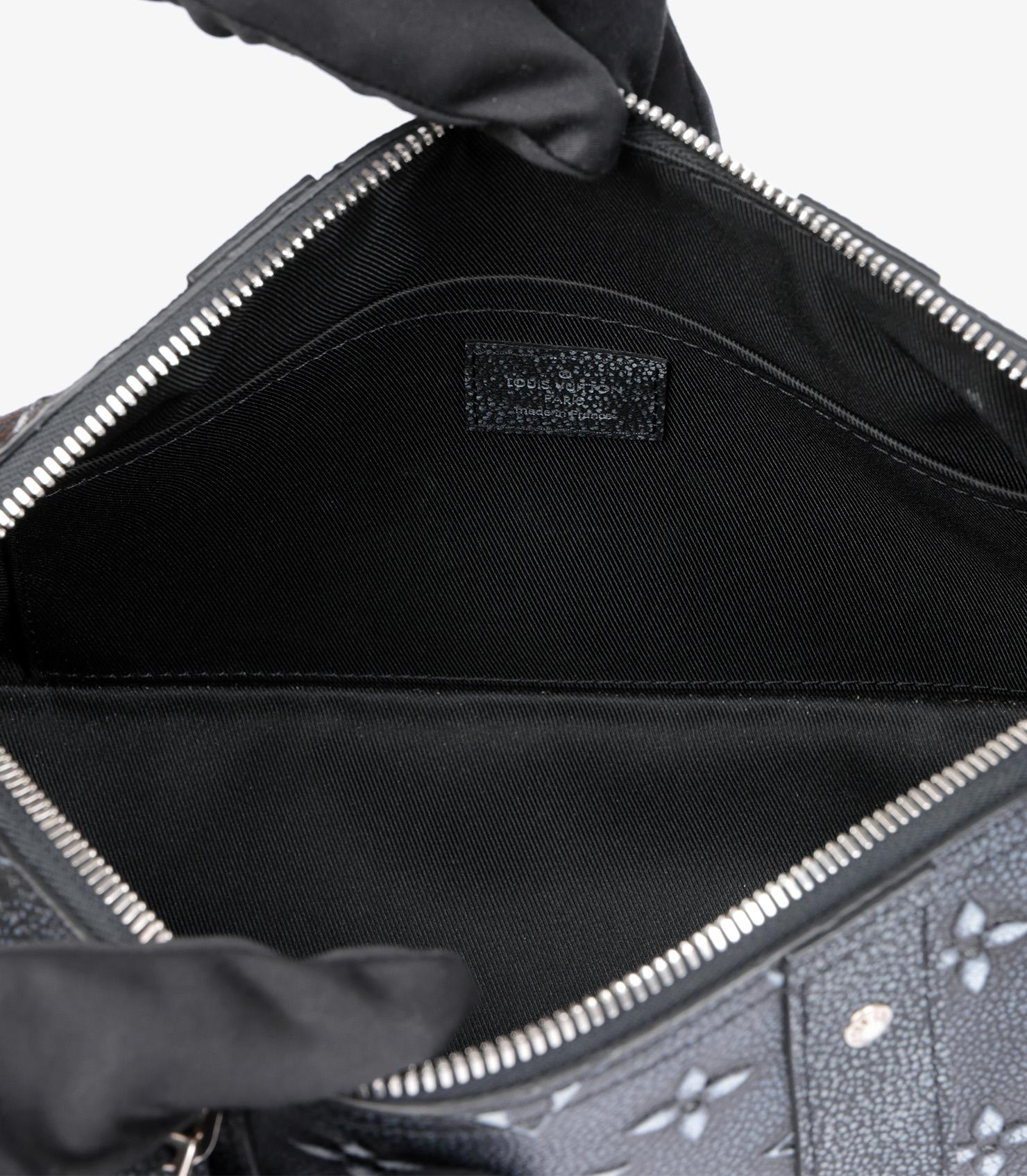 Louis Vuitton Faded Charcoal Grey Monogram Empreinte City KeepalL 4