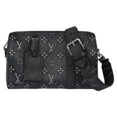 Louis Vuitton Faded Charcoal Grey Monogram Empreinte City KeepalL