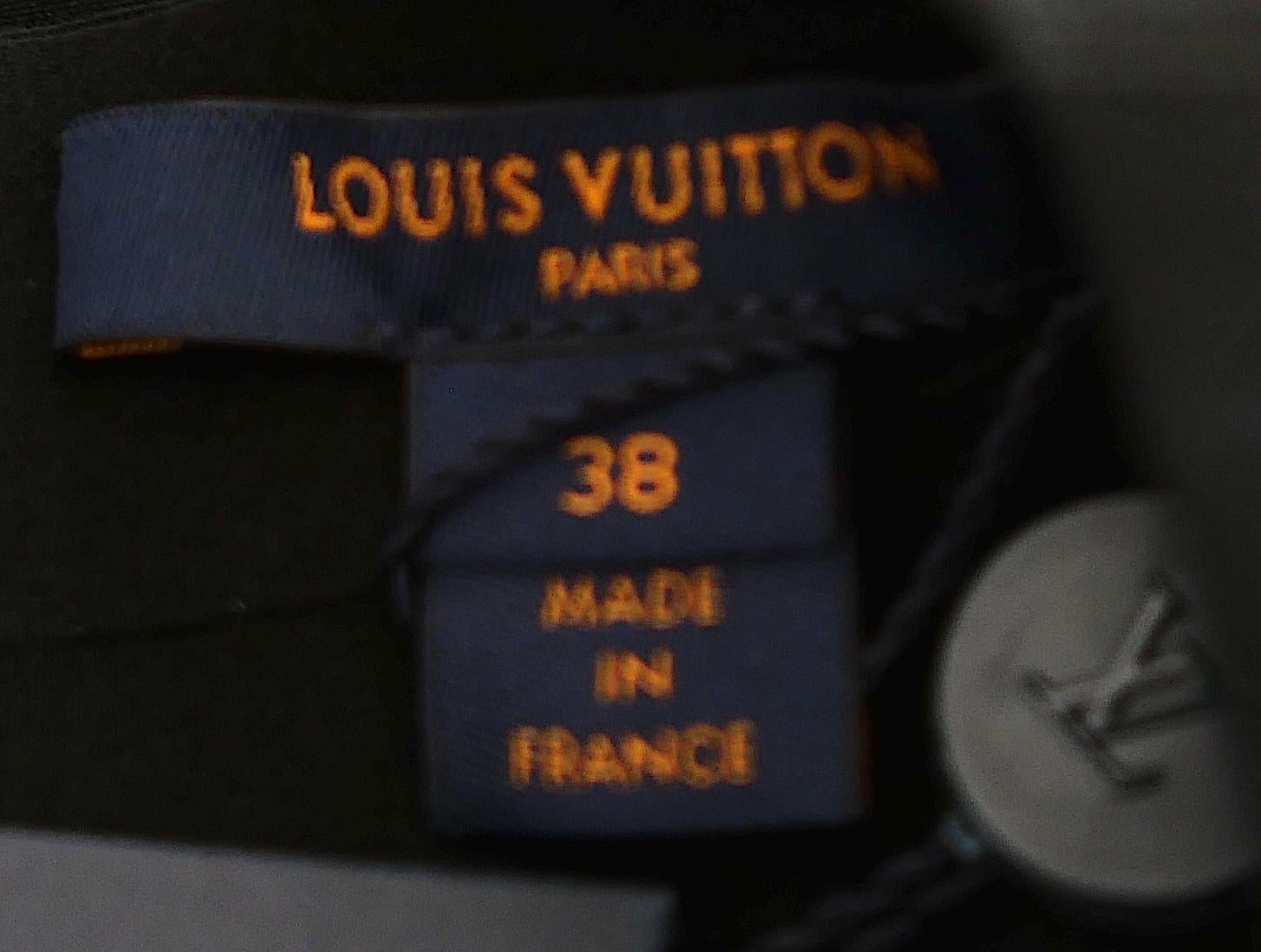 Louis Vuitton Otoño 2019 Monograma Cinta Peplum Top en venta 3