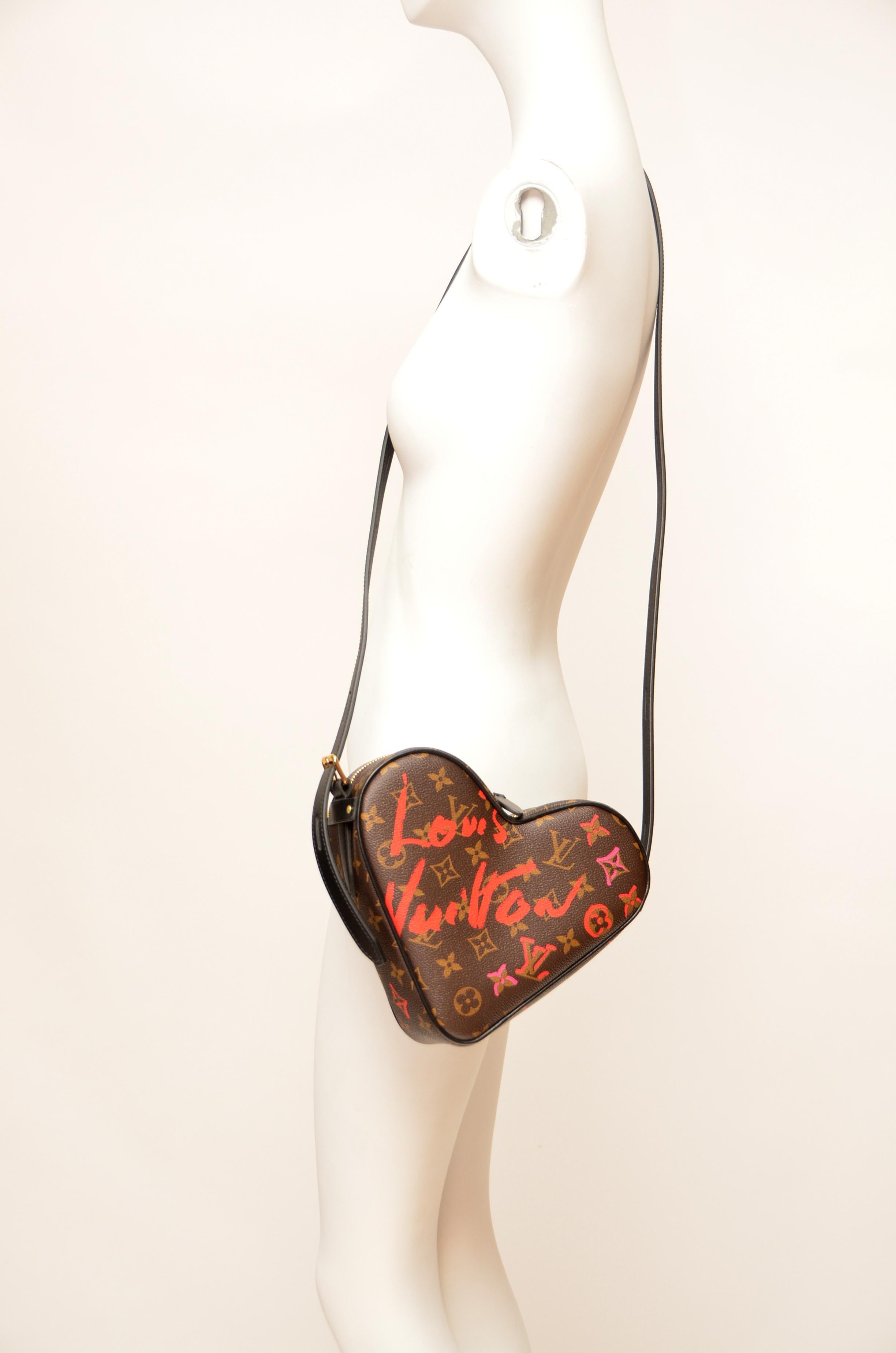 Women's or Men's Louis Vuitton Fall In Love Coeur Monogram Heart Bag Limited Edition  NEW 