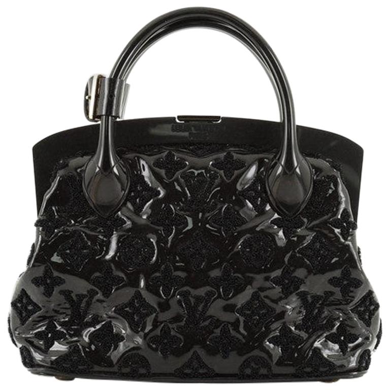 Louis Vuitton FASCINATION Lockit BB Monogram Bouclette Noel Bag Limited  Edition