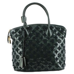 Louis Vuitton Fascination Lockit Handbag Patent Lambskin 