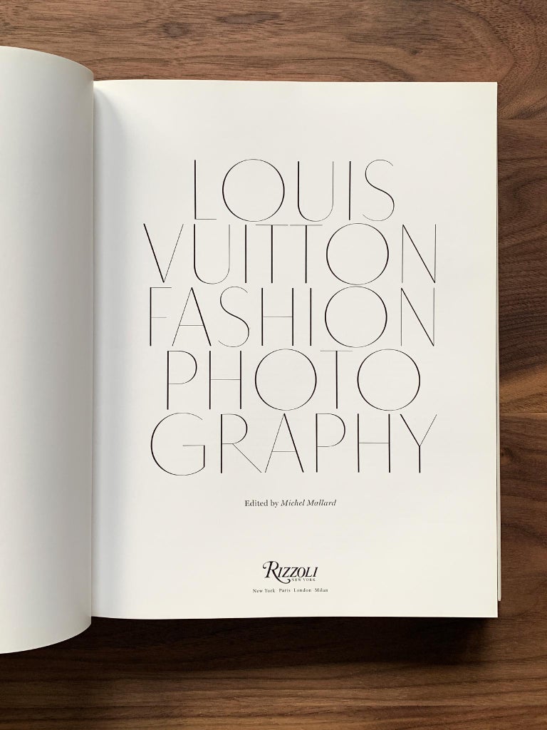El libro de fotografías de moda Louis Vuitton Fashion Photography