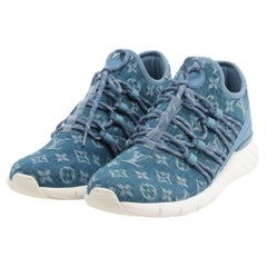 louis vuitton denim sneakers womens
