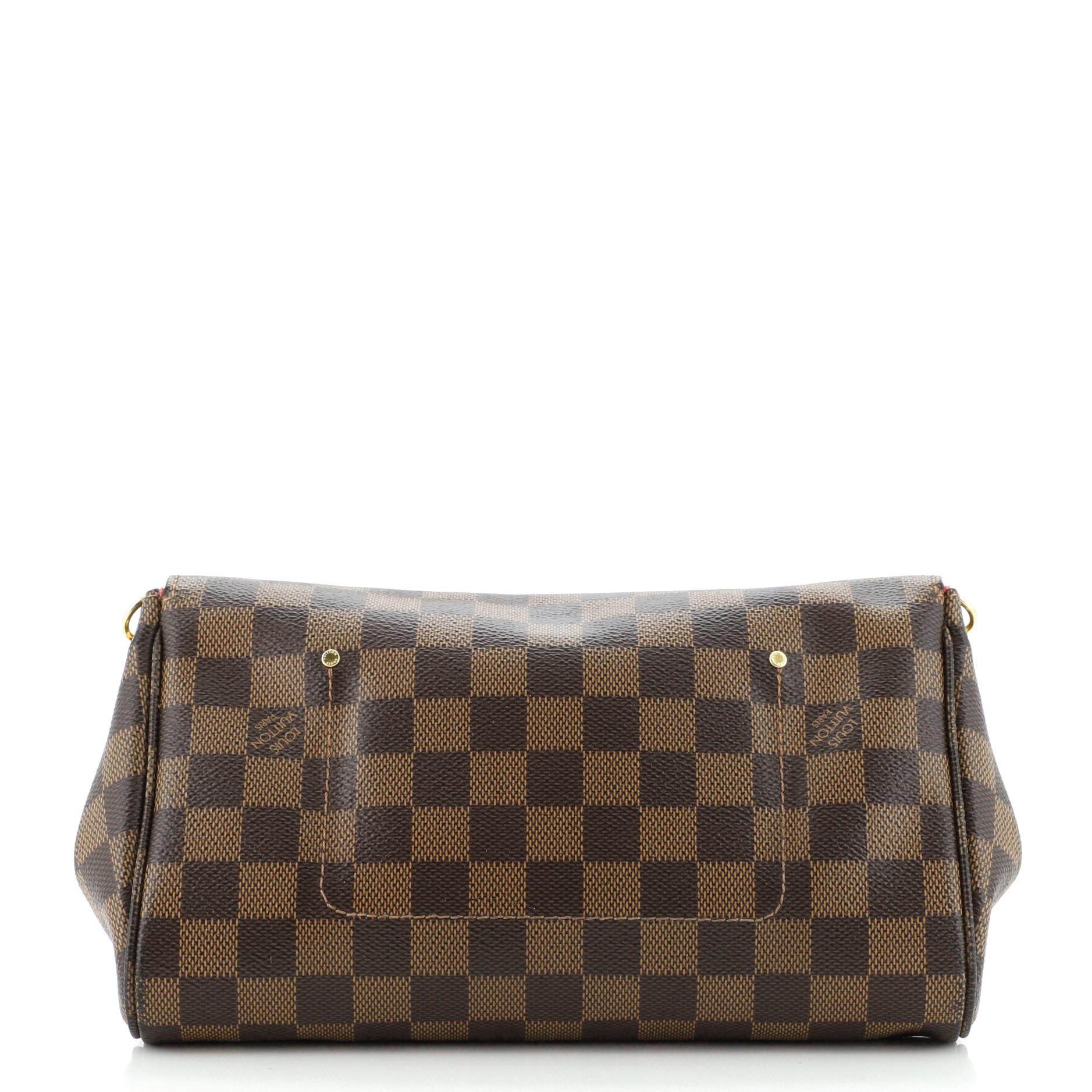 Louis Vuitton Favorite Handbag Damier MM In Good Condition In NY, NY