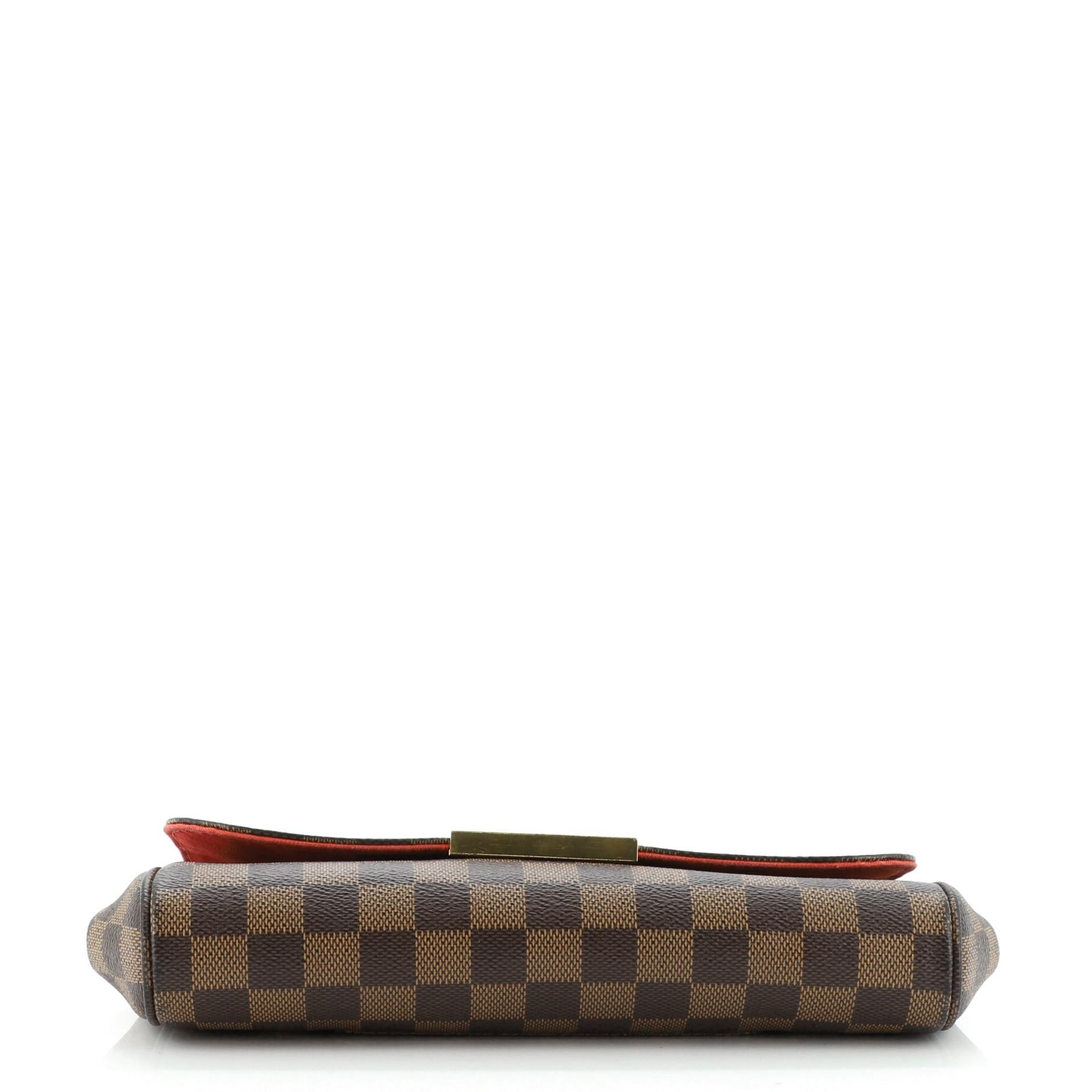 Women's or Men's Louis Vuitton Favorite Handbag Damier MM