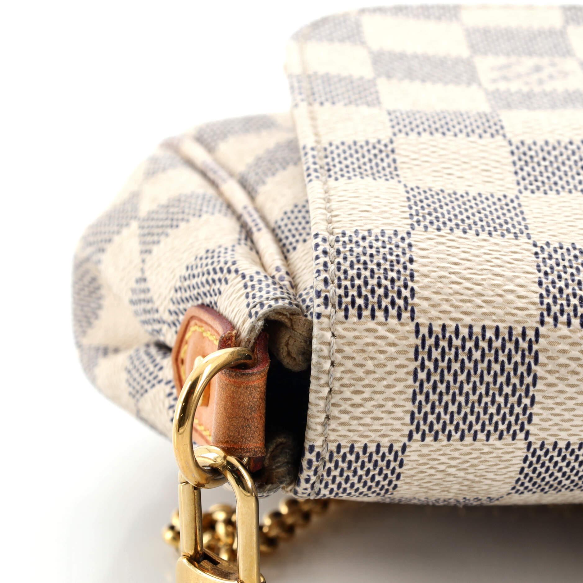 Louis Vuitton Favorite Handbag Damier MM For Sale 2