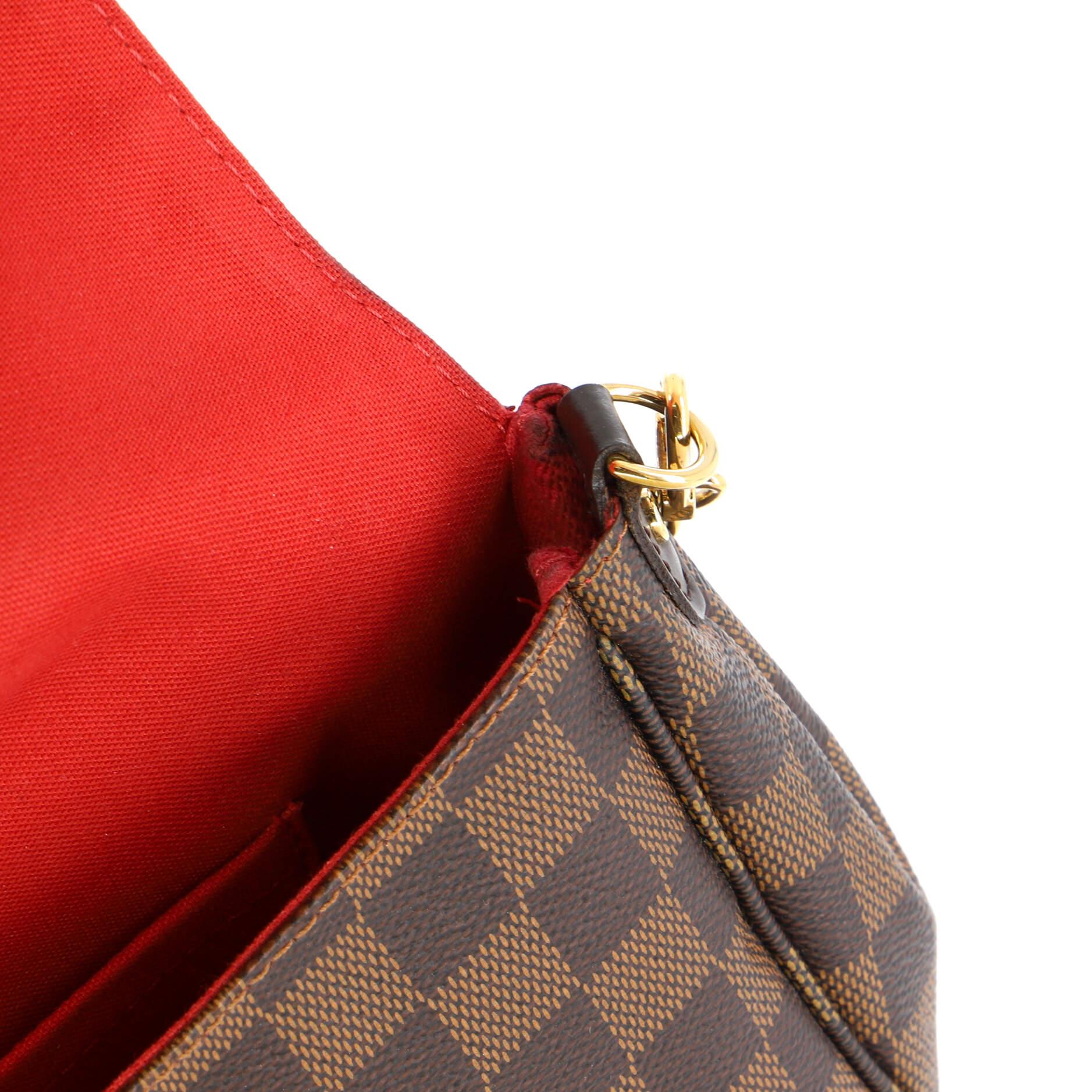Louis Vuitton Favorite Handbag Damier MM 4