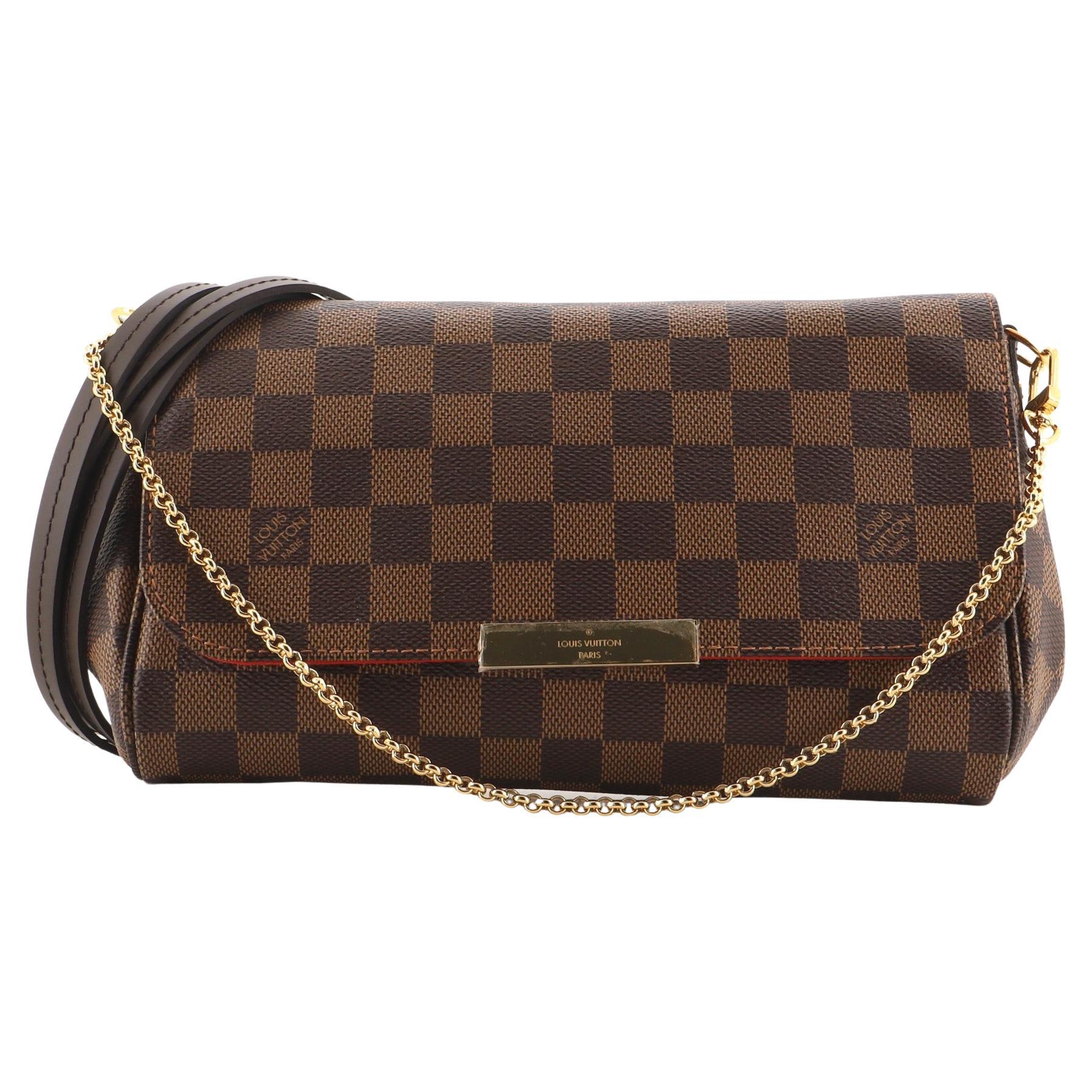 Louis Vuitton Favorite MM Damier Ebene Crossbody Bag
