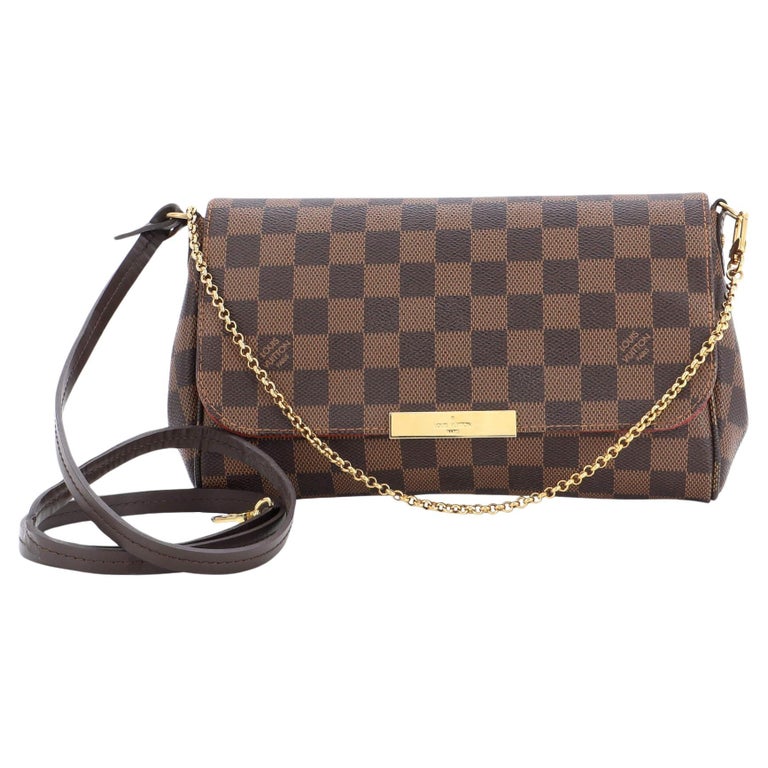 Buy Pre-owned & Brand new Luxury Louis Vuitton Damier Ebene Canvas Favorite  MM Bag Online