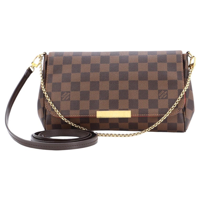 Louis Vuitton Favourite Handbag Damier MM For Sale at 1stDibs