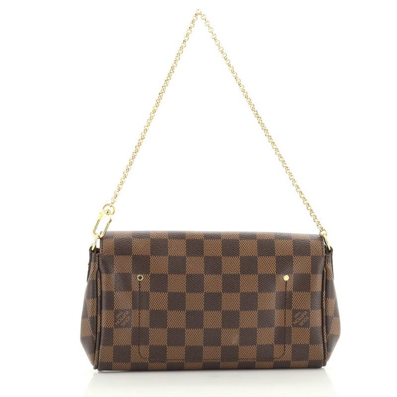 Louis Vuitton Favorite Handbag Damier PM In Good Condition In NY, NY