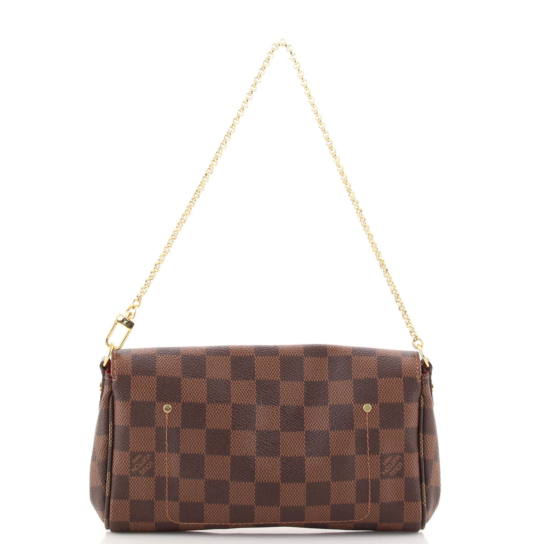 Louis Vuitton Favorite Handbag Damier PM In Good Condition In NY, NY