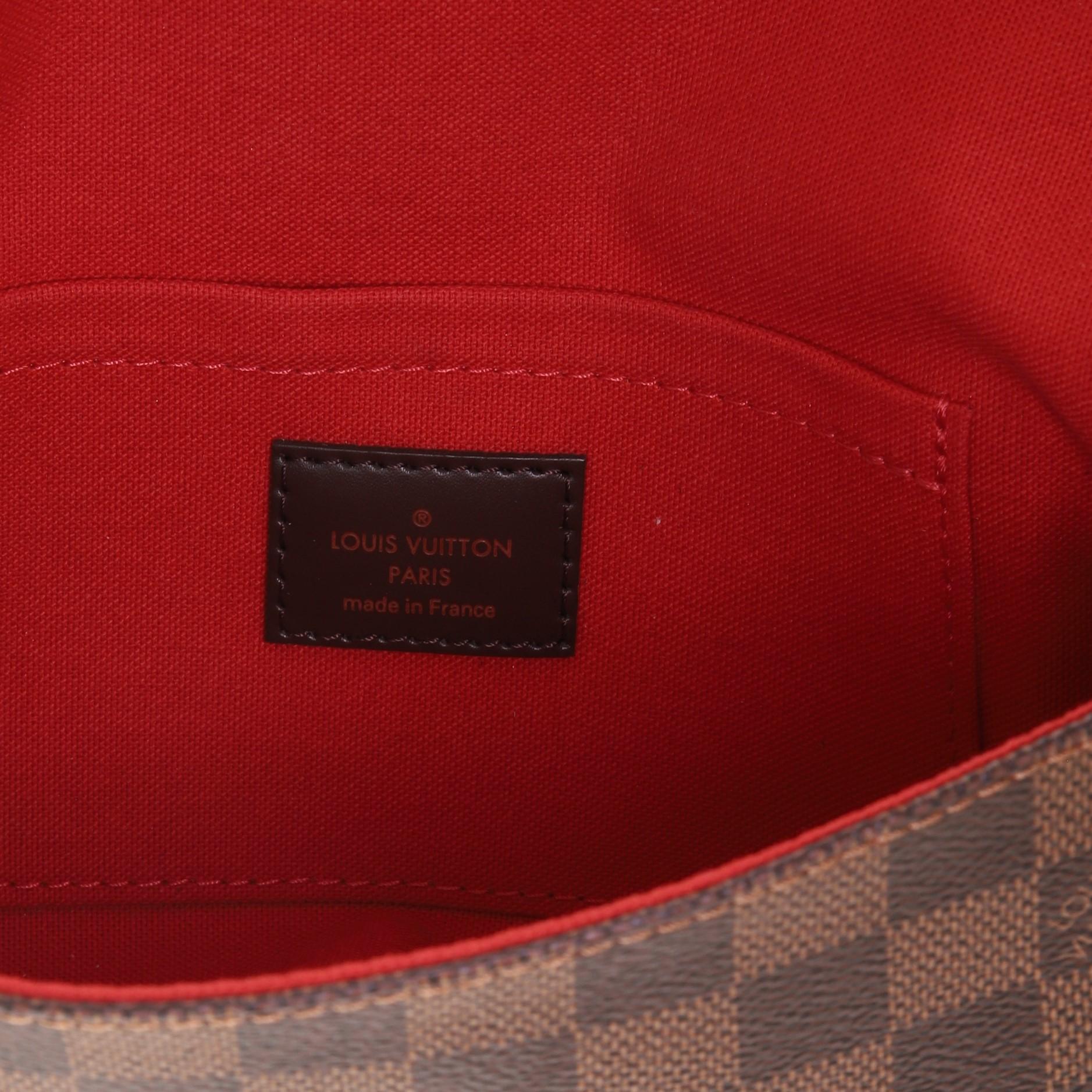 Brown Louis Vuitton Favorite Handbag Damier PM