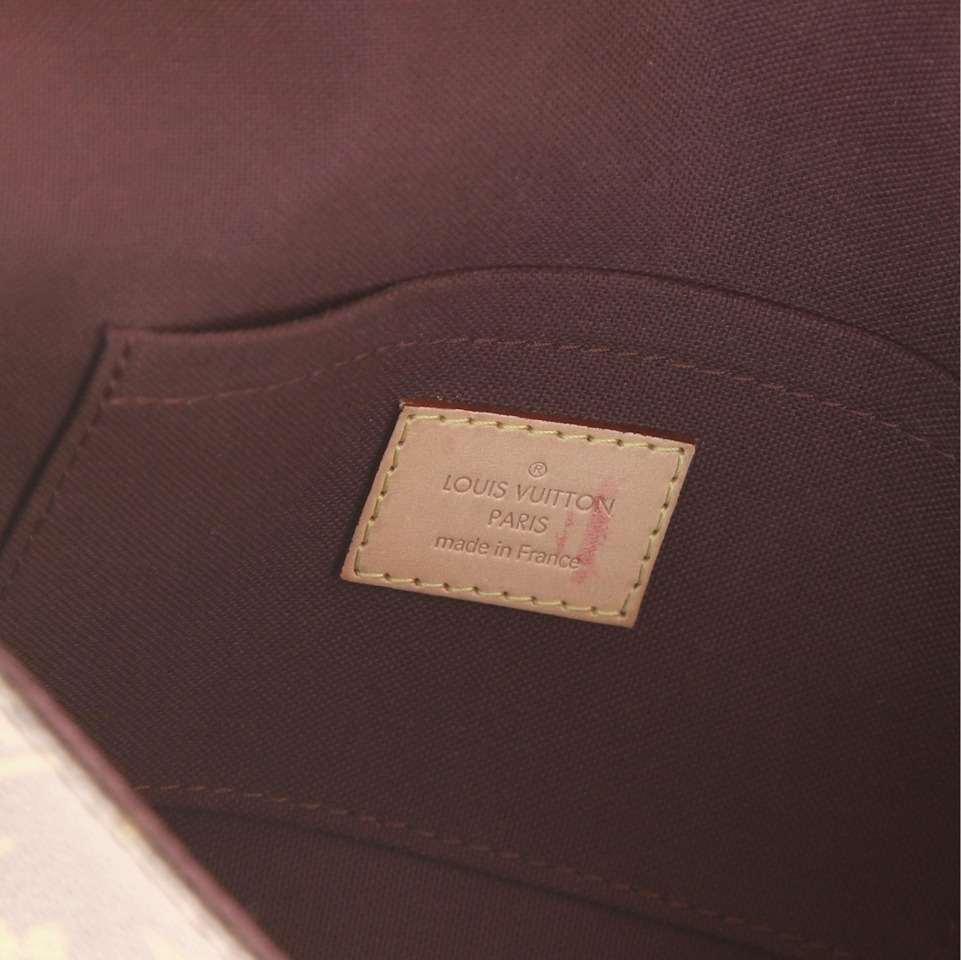 Louis Vuitton Favorite Handbag Monogram Canvas MM 5