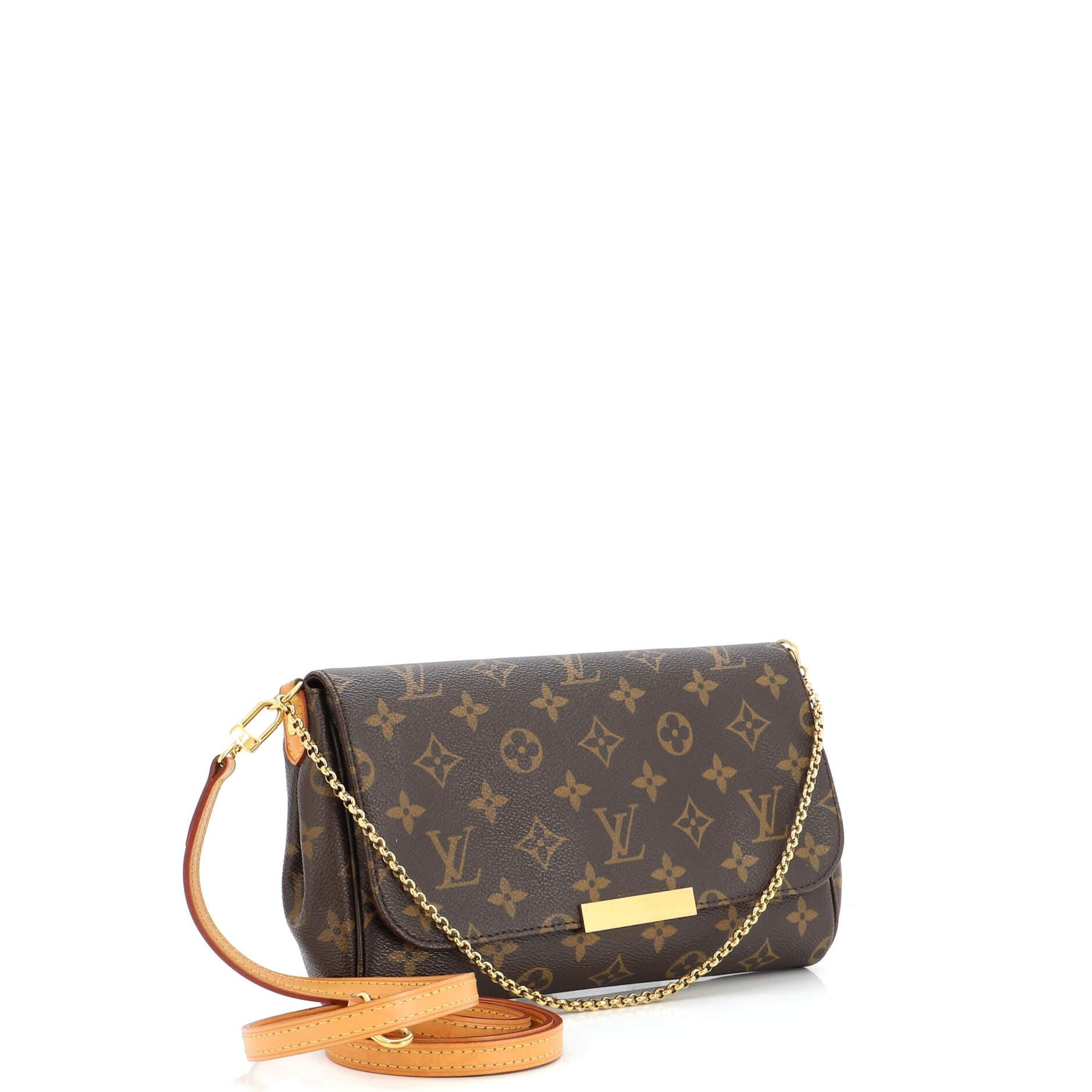 Louis Vuitton Favorite Mm With Monogram Strap - For Sale on 1stDibs