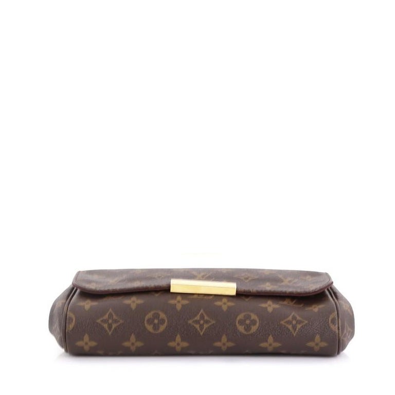 Louis Vuitton Favorite Handbag Monogram Canvas MM at 1stdibs