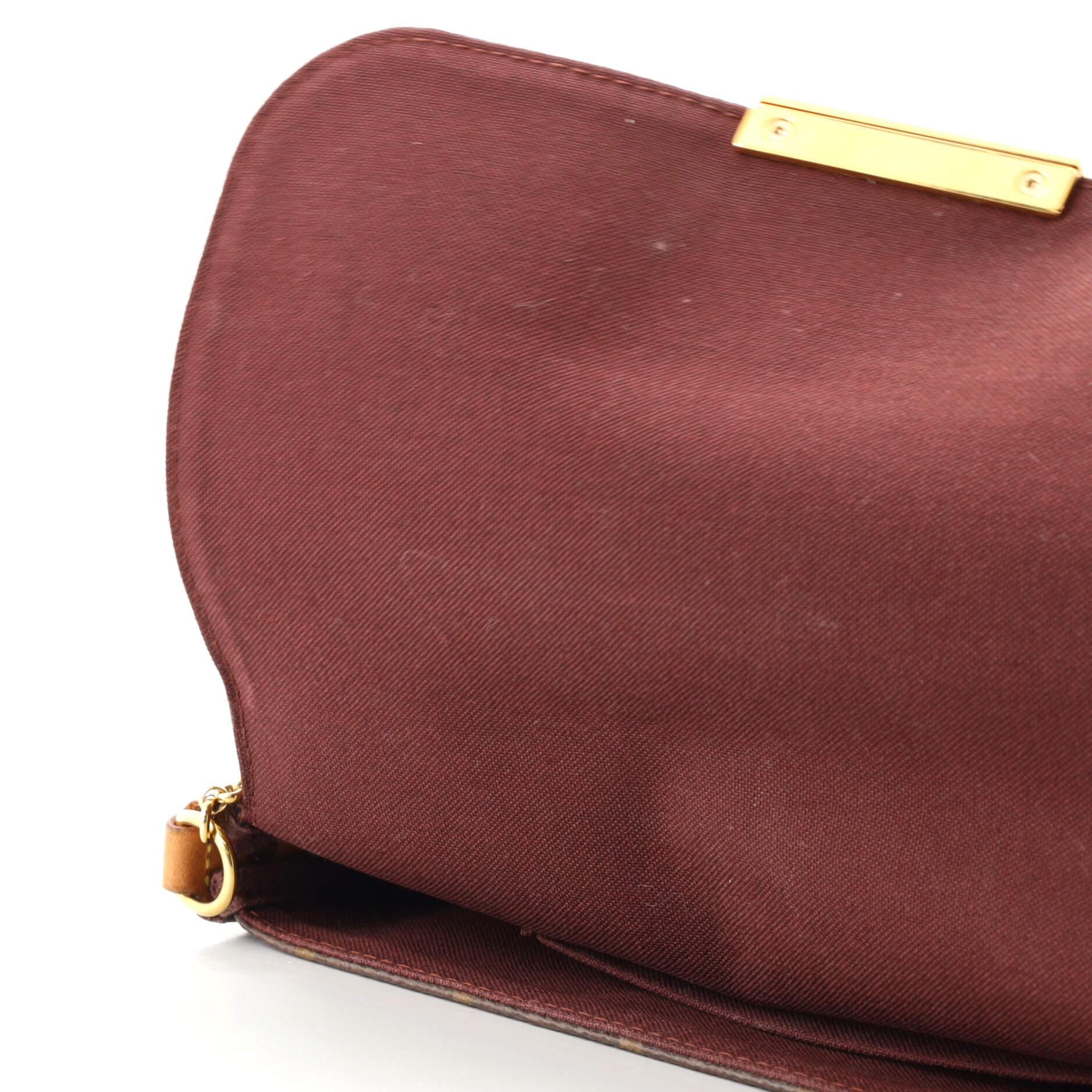 Louis Vuitton Lieblingshandtasche mit Monogramm aus Segeltuch MM 3