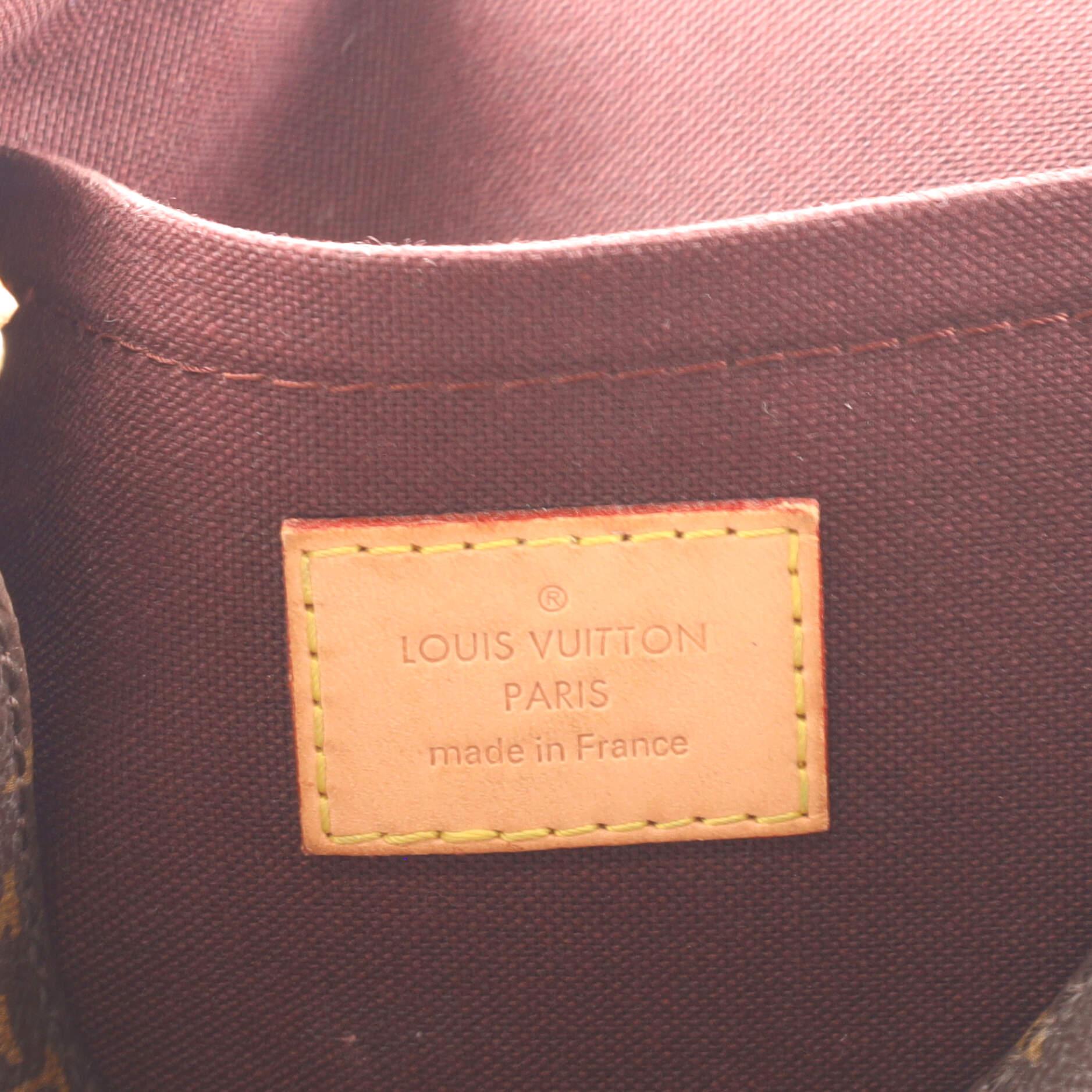 Louis Vuitton Lieblingshandtasche mit Monogramm aus Segeltuch MM 4