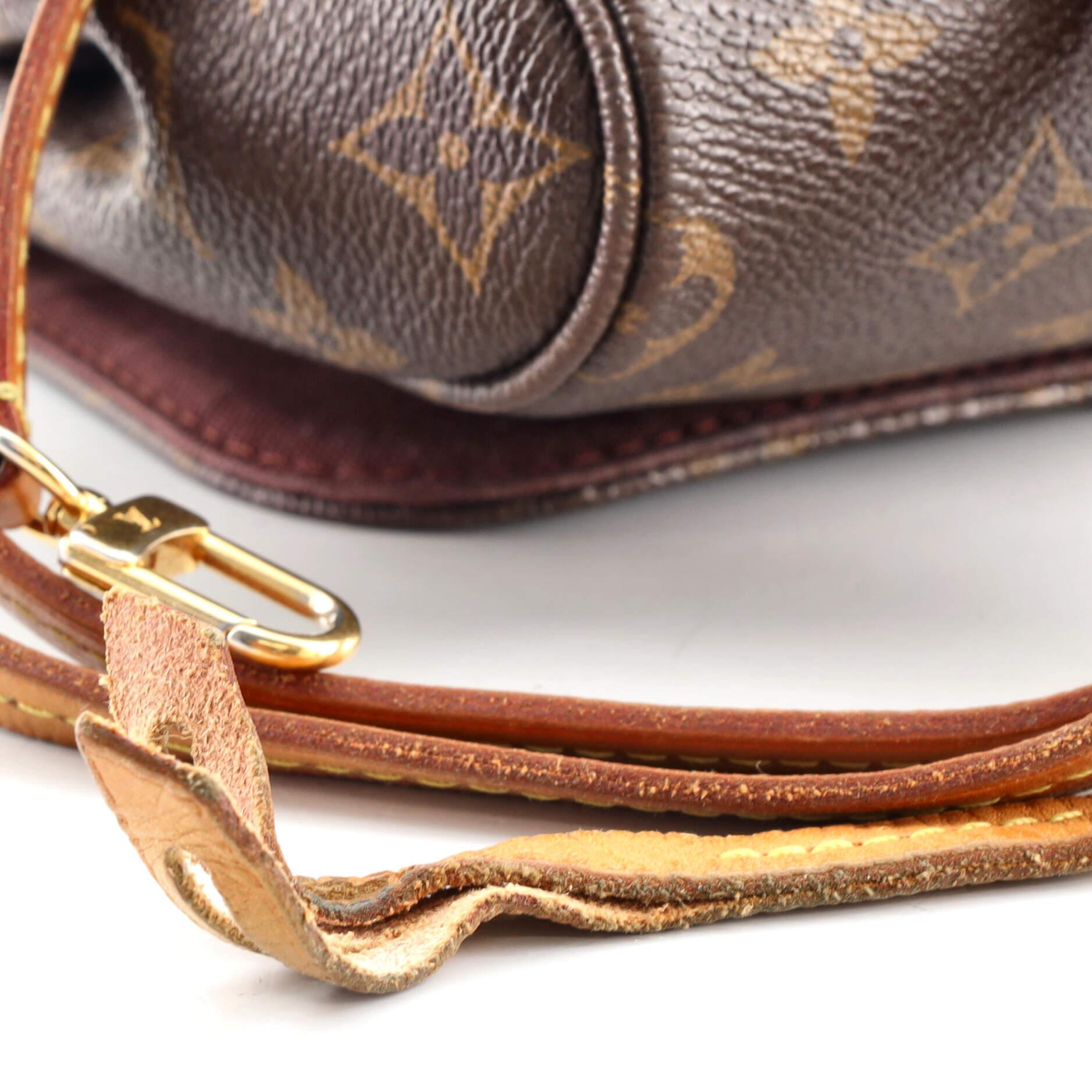 Louis Vuitton Lieblingshandtasche mit Monogramm aus Segeltuch MM 4