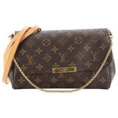 Louis Vuitton Favorite Handbag Monogram Canvas MM