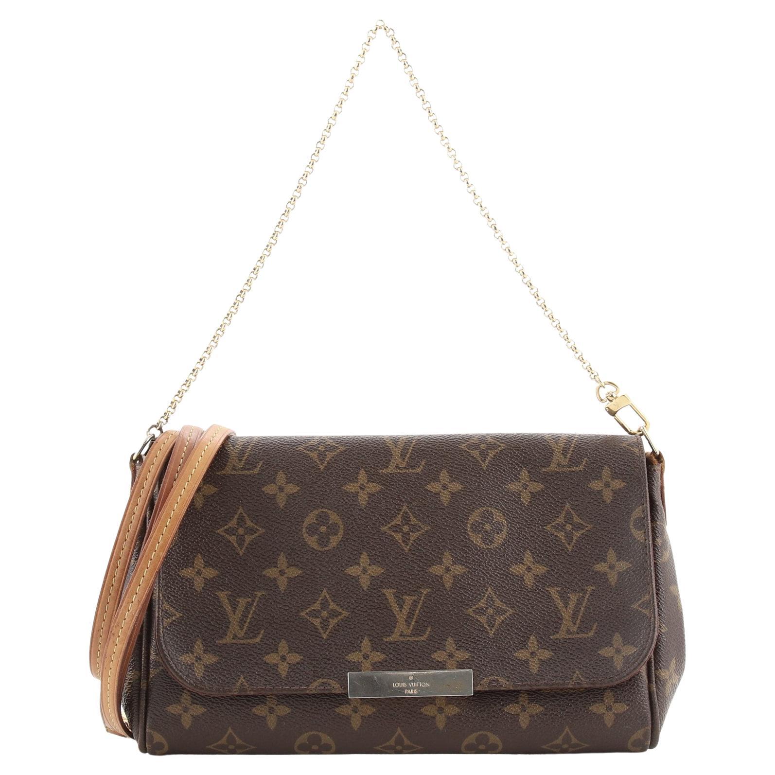 Louis Vuitton Favorite Handbag Monogram Canvas MM