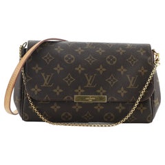 Louis Vuitton Lieblingshandtasche mit Monogramm aus Segeltuch MM