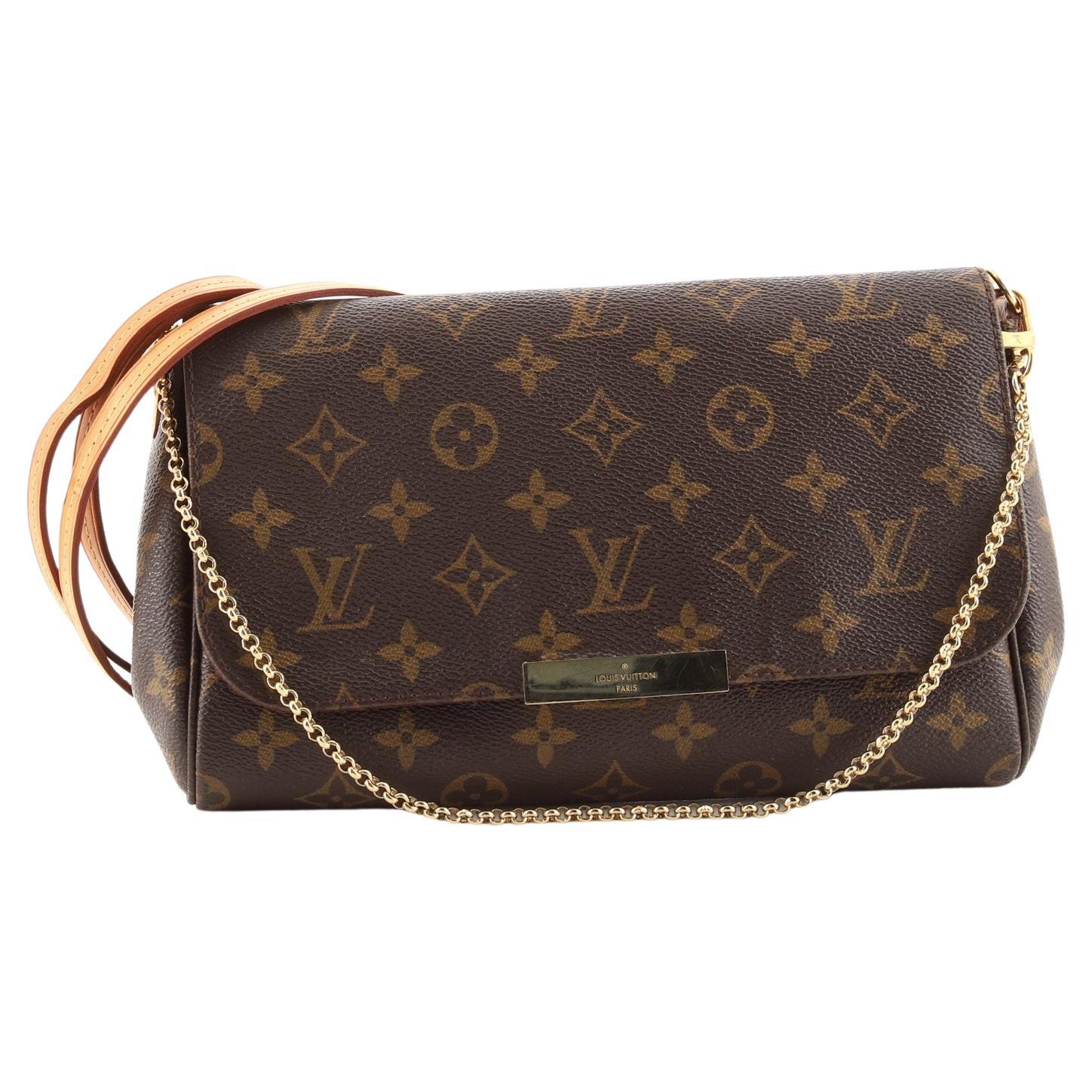 Louis Vuitton Favorite Handbag Monogram Canvas MM at 1stDibs