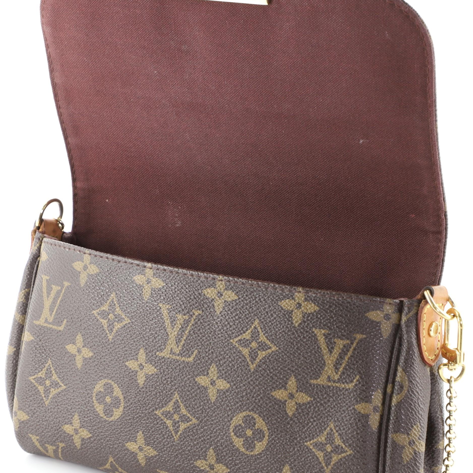 Louis Vuitton Favorite Handbag Monogram Canvas PM 1