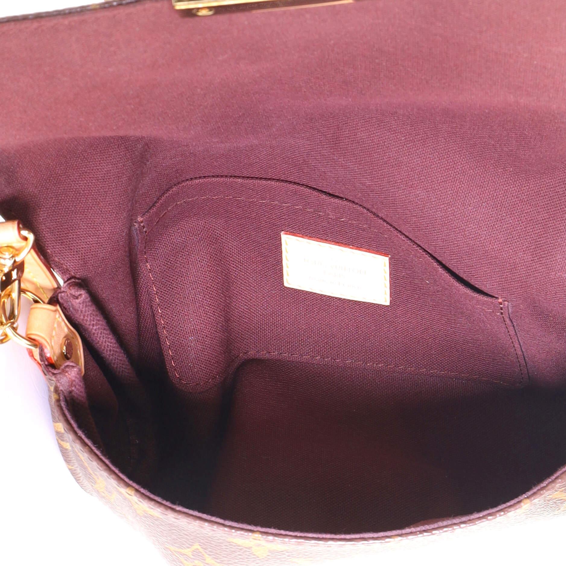 Louis Vuitton Favorite Handbag Monogram Canvas PM 1