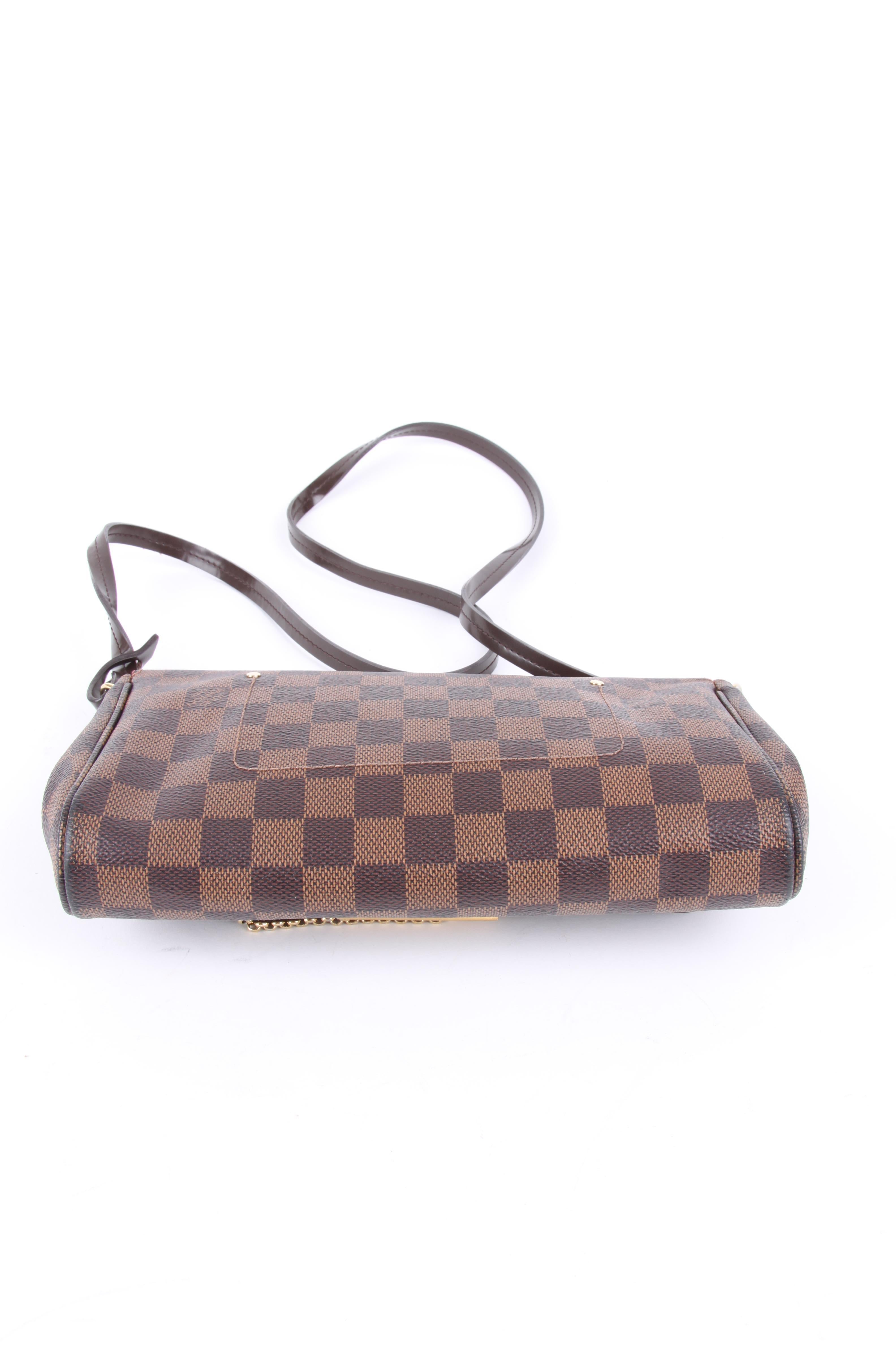 Louis Vuitton Favorite MM Damier Ebene Canvas Handbag 2