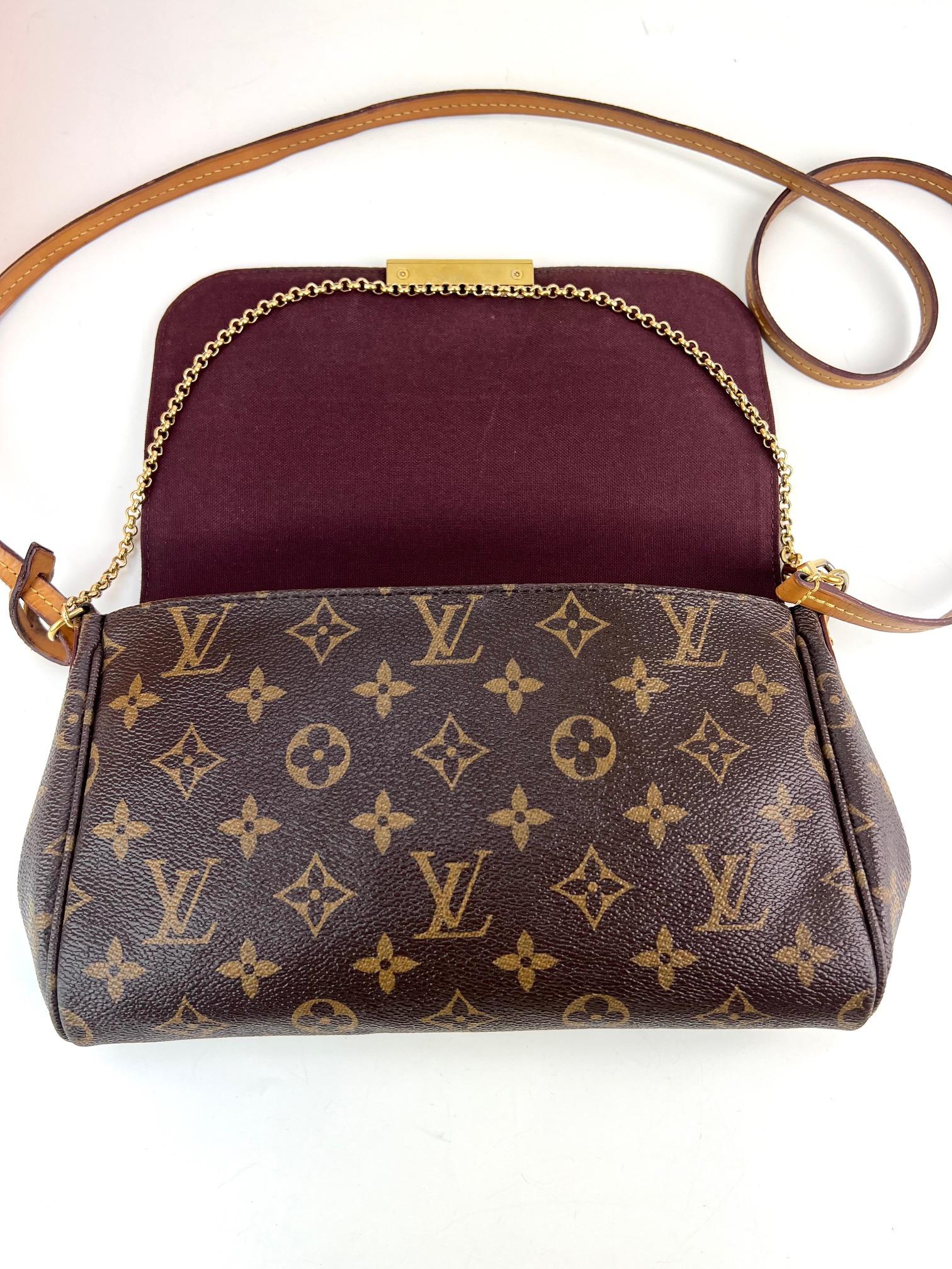 Louis Vuitton Favorite MM Monogram Crossbody Bag 7