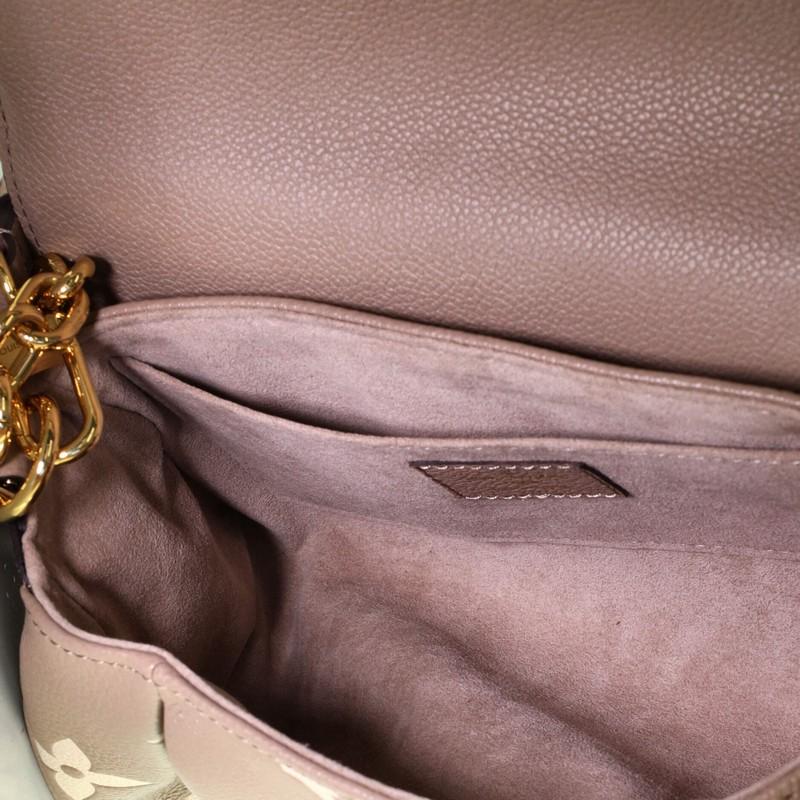 Louis Vuitton Favorite NM Handbag Bicolor Monogram Empreinte Giant In Good Condition In NY, NY