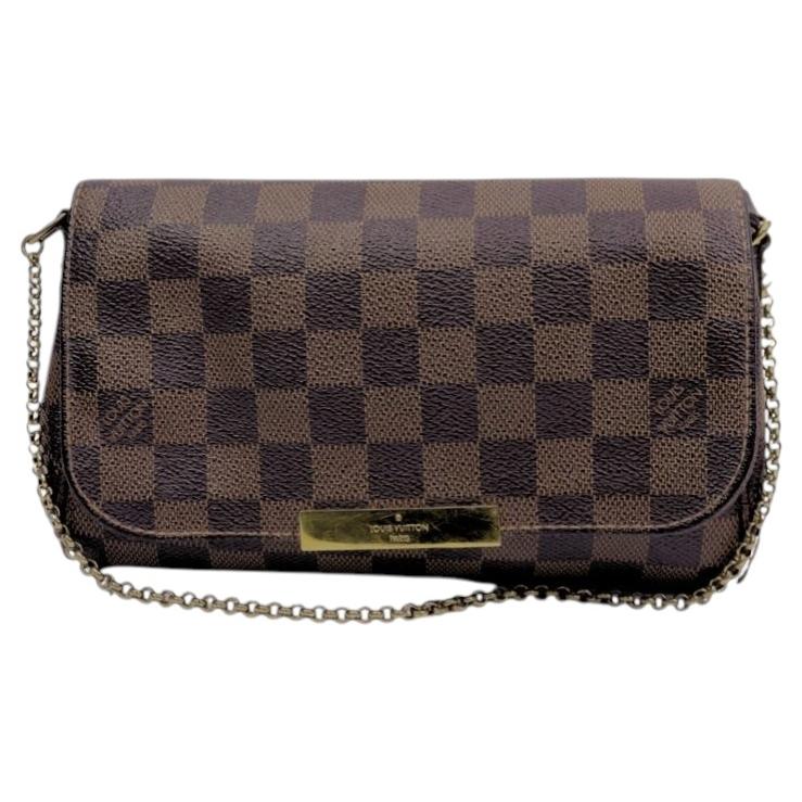 Louis Vuitton Favorite PM Damier Ebene Kettenhandtasche im Angebot