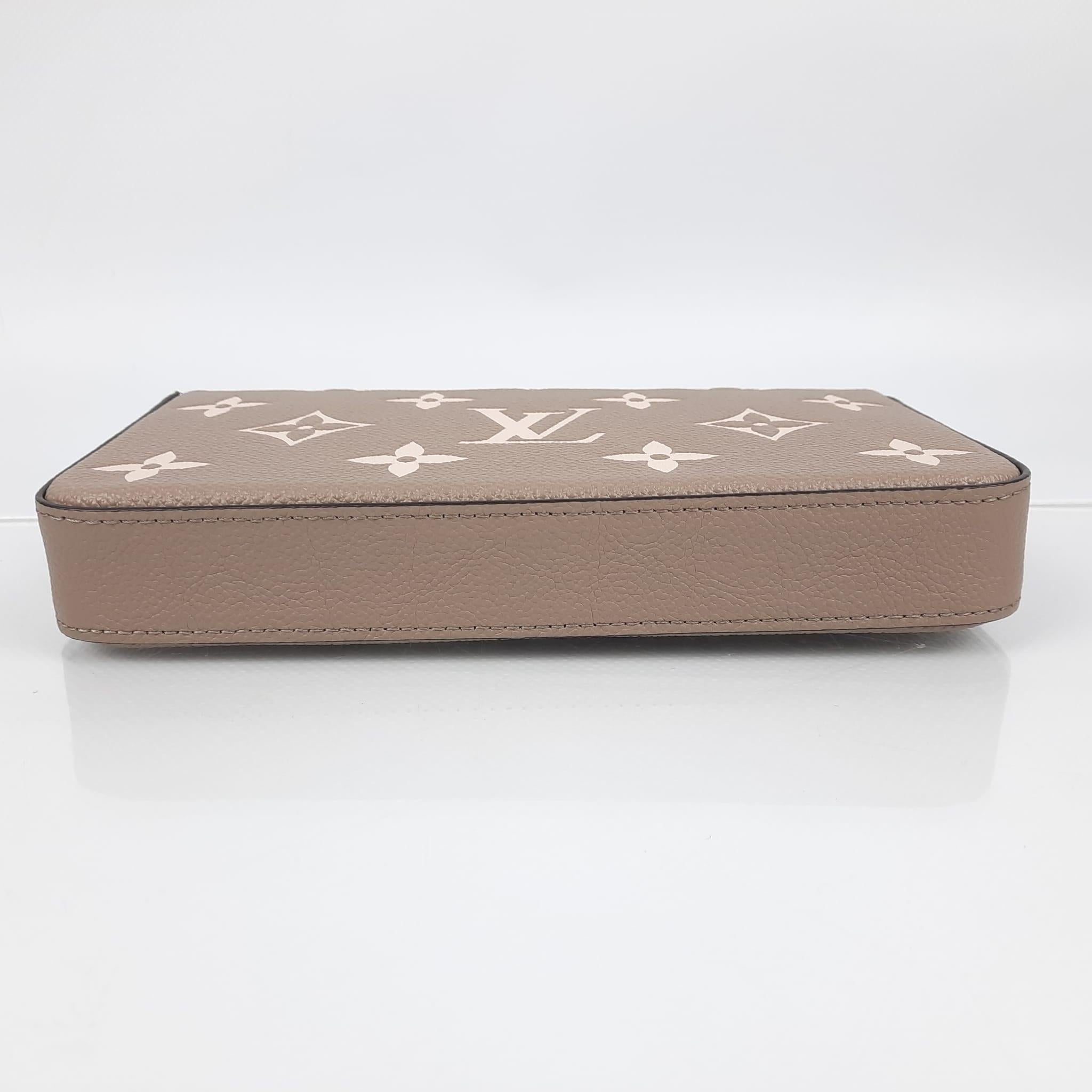 Louis Vuitton Felicie clutch Monogram Empreinte embossed supple grained 4