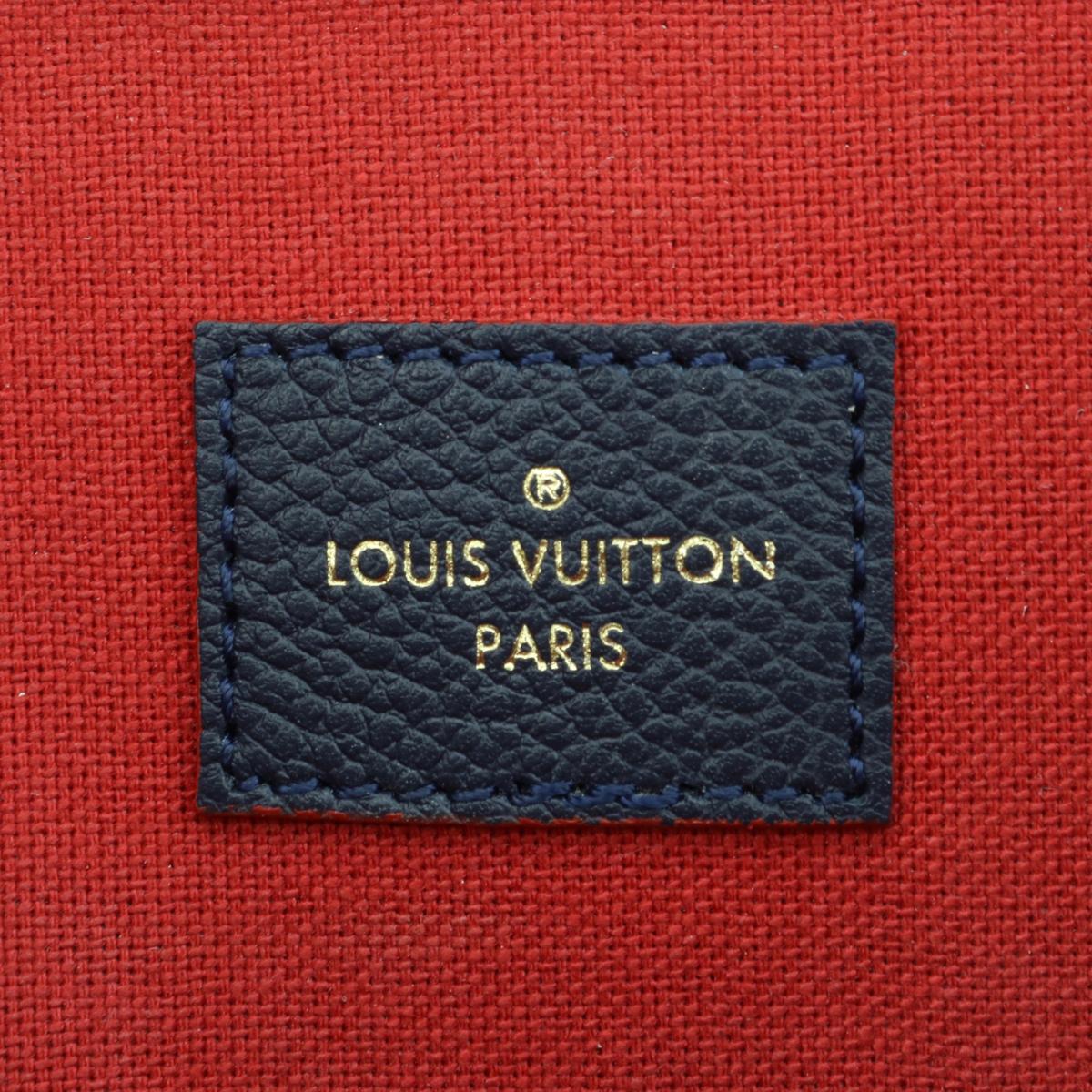 Louis Vuitton Félicie Pochette Bag Marine Rouge Monogram Empreinte w/GHW 2018  9