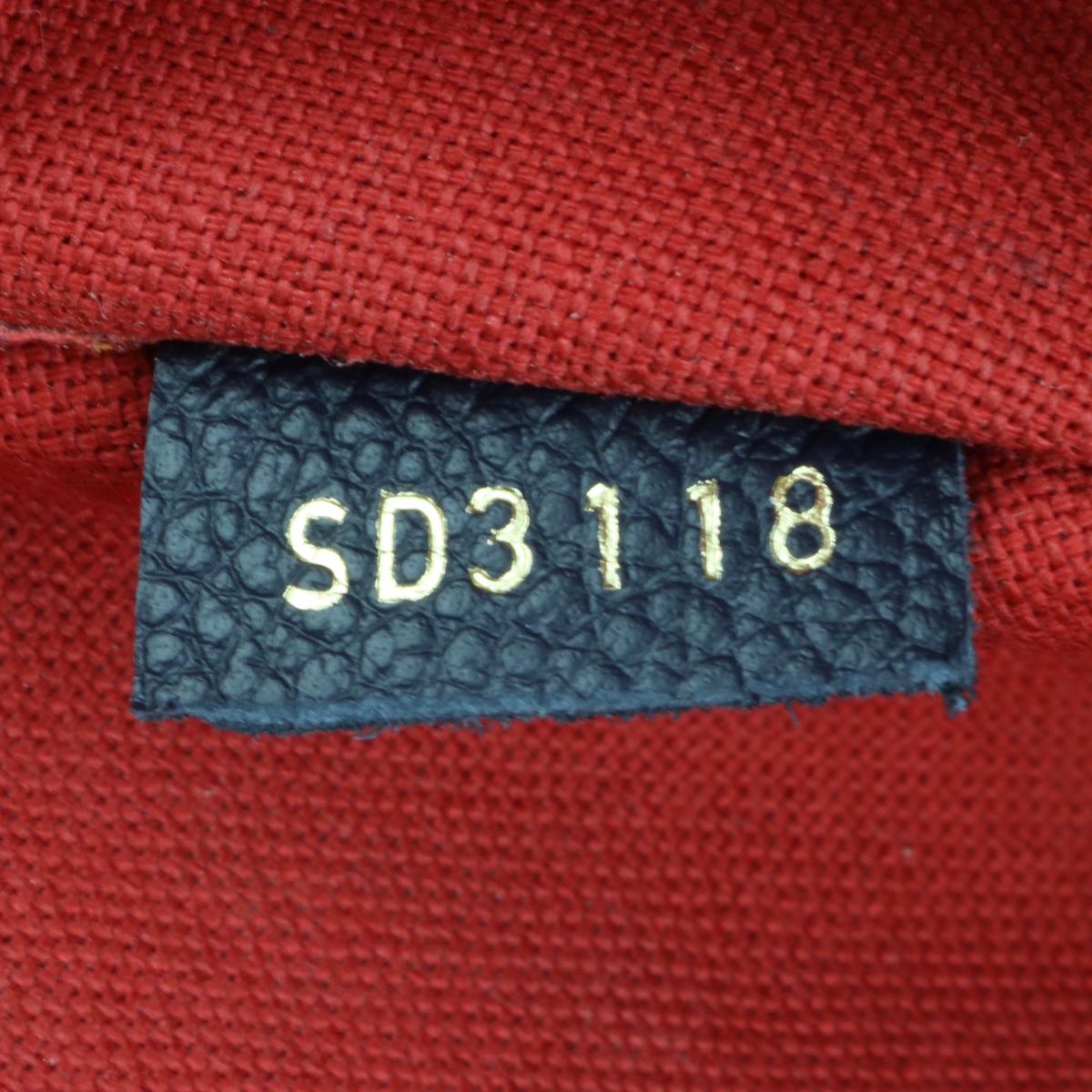 Louis Vuitton Félicie Pochette Bag Marine Rouge Monogram Empreinte w/GHW 2018  11