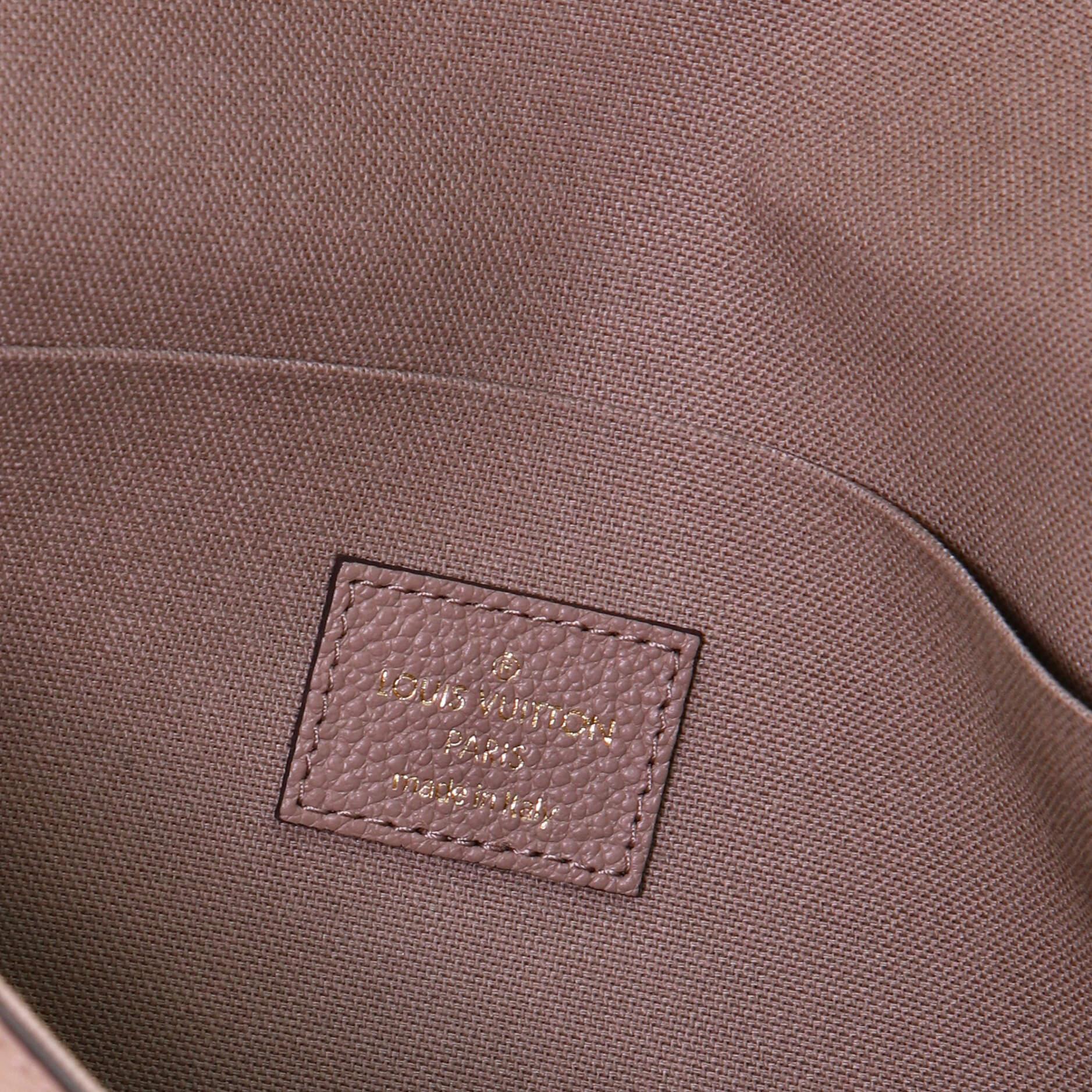 Louis Vuitton Felicie Pochette Bicolor Monogram Empreinte Giant 4