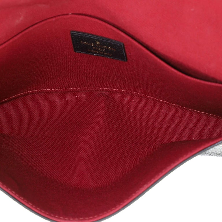Louis+Vuitton+Felicie+Pochette+Bicolor+Monogram+Empreinte+Leather