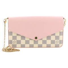 Louis Vuitton Felicie Pochette Damier at 1stDibs