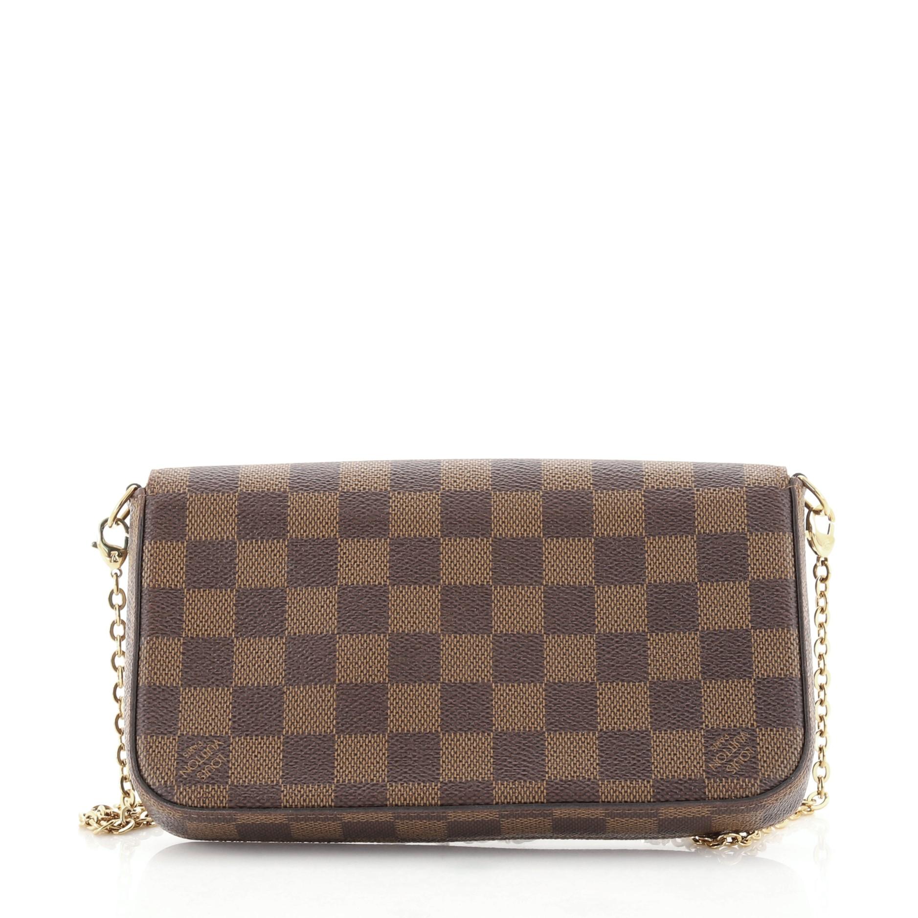 lv felicie pochette damier azur