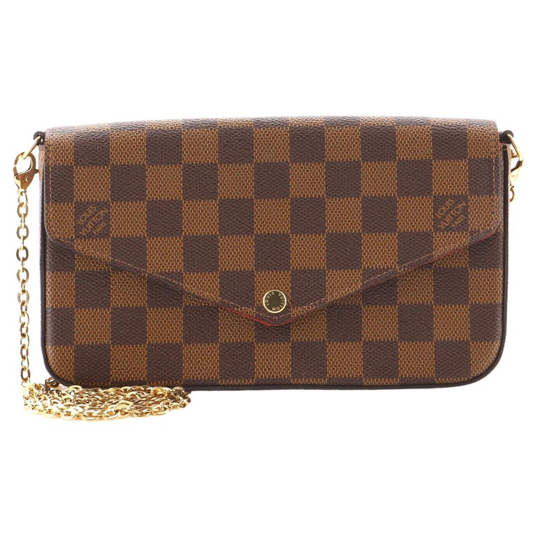 louis vuitton felicie pochette damier
